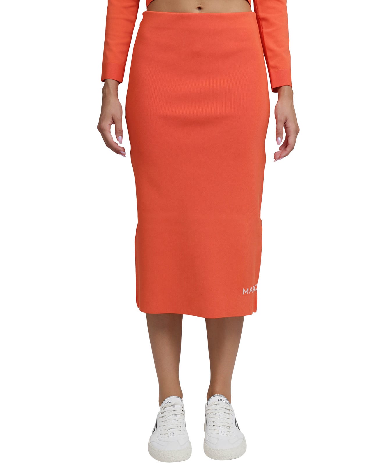 Marc Jacobs Orange Tube Skirt