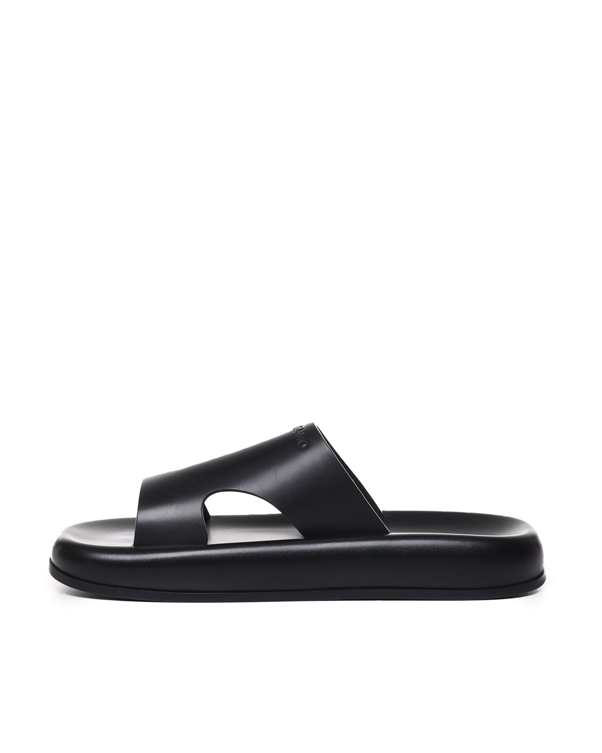 Shop Ferragamo Sandals With Cut-out Detail In Black