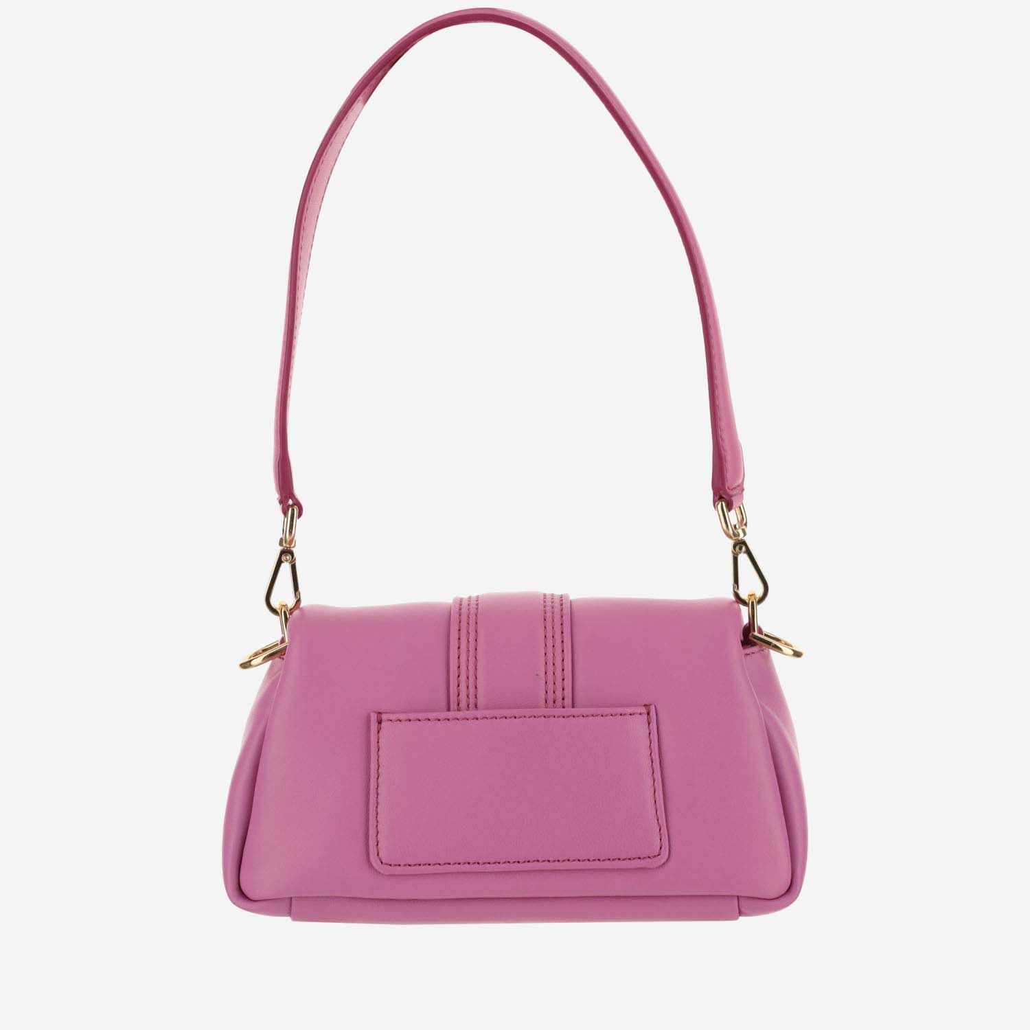 Shop Jacquemus Le Petit Bambimou Bag In Neon Pink