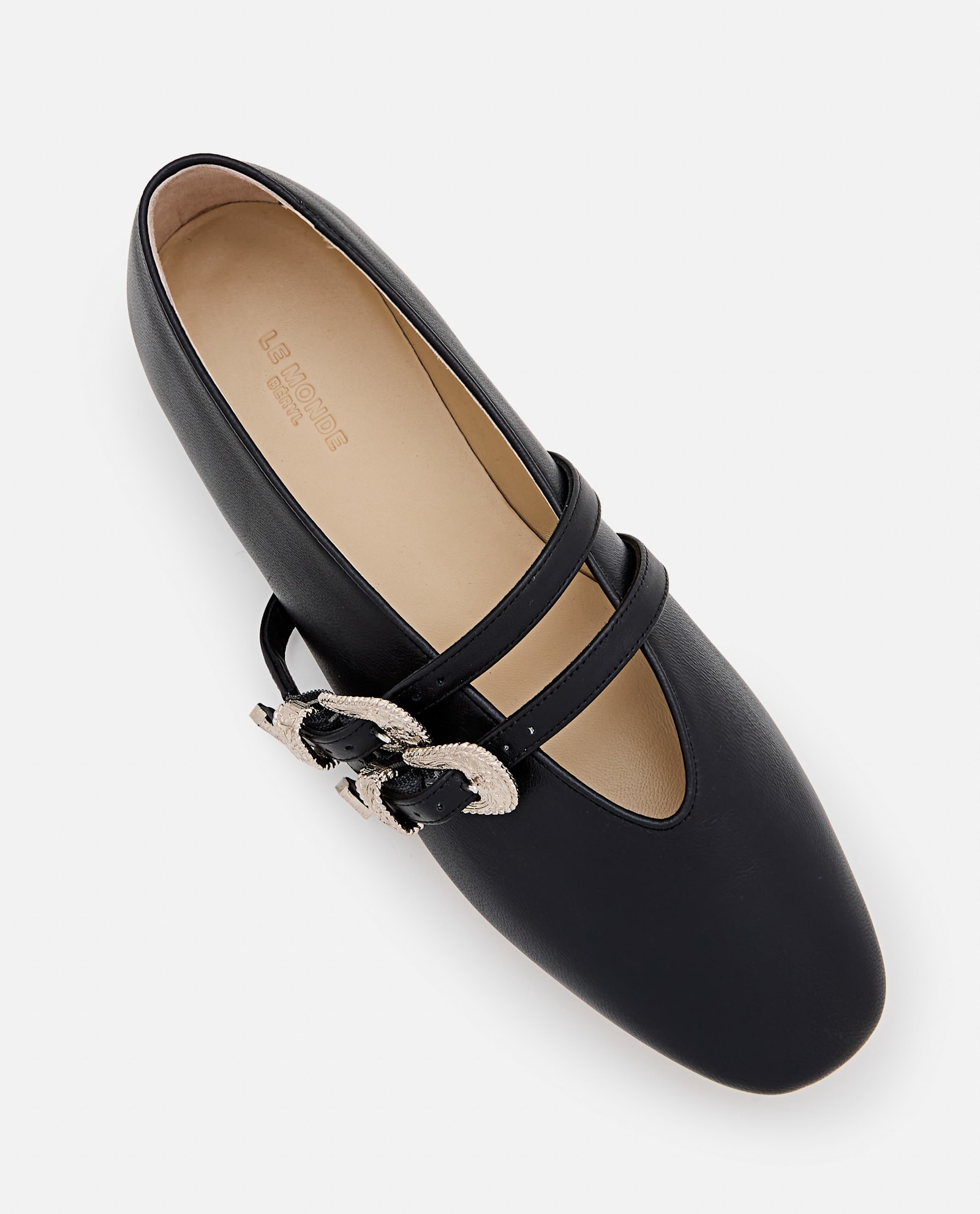 Shop Le Monde Beryl Claudia Ballet In Black