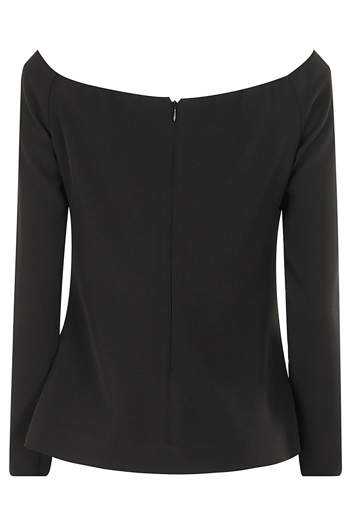 Shop Federica Tosi Top Scollato In Nero