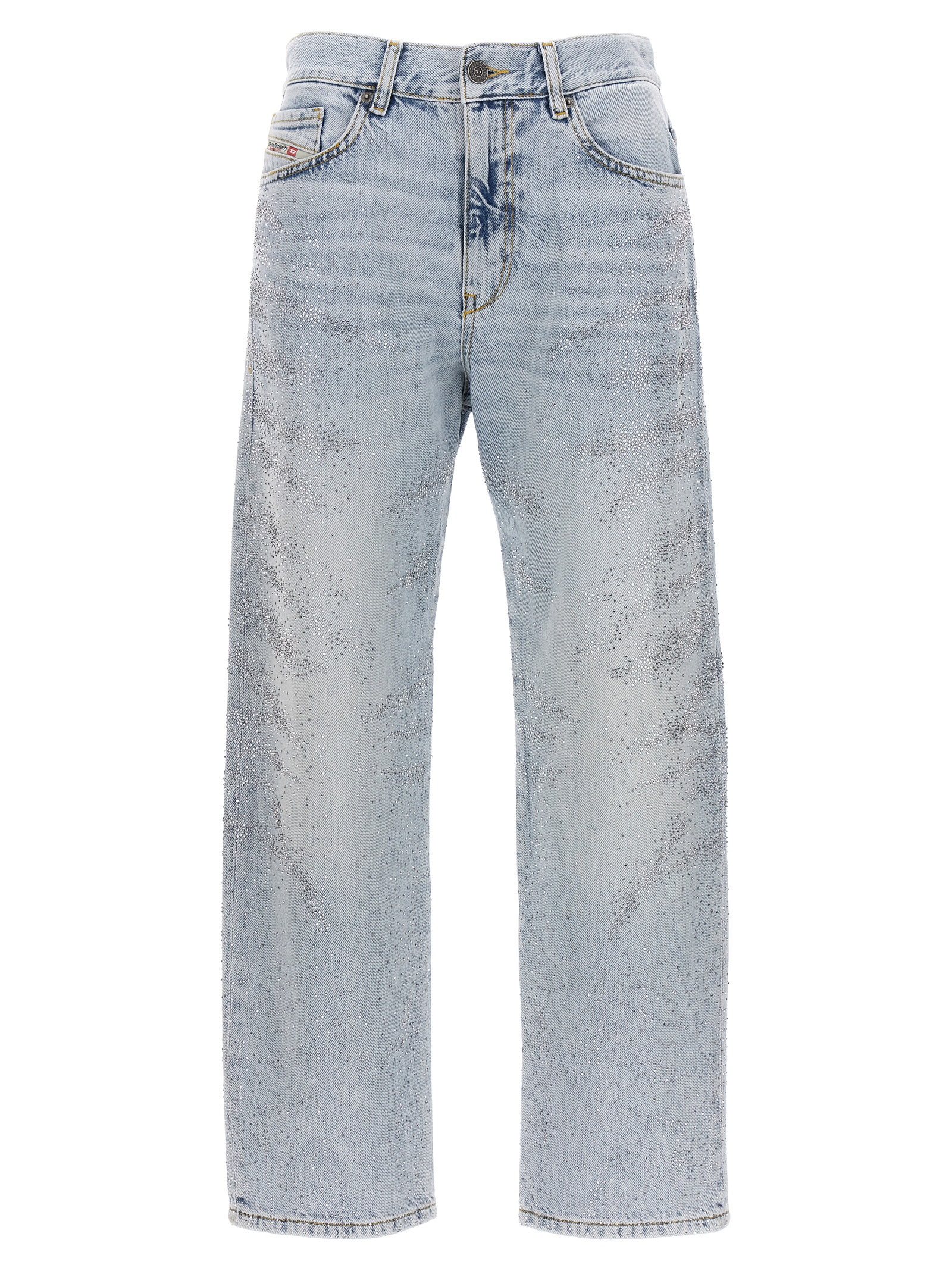 Shop Diesel 2016 D-air Jeans In Light Blue