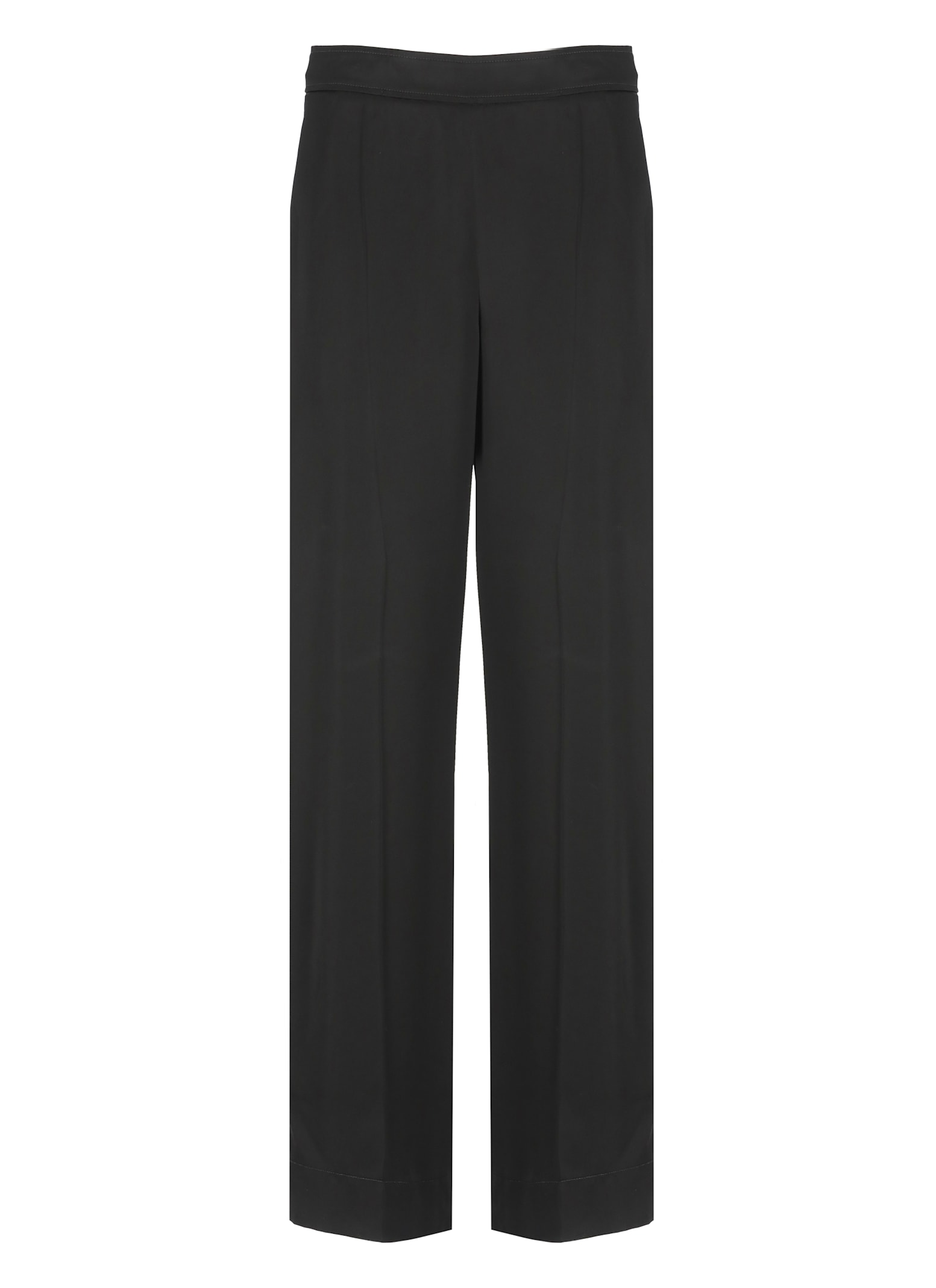 Jil Sander Rayon-silk Twill Trousers