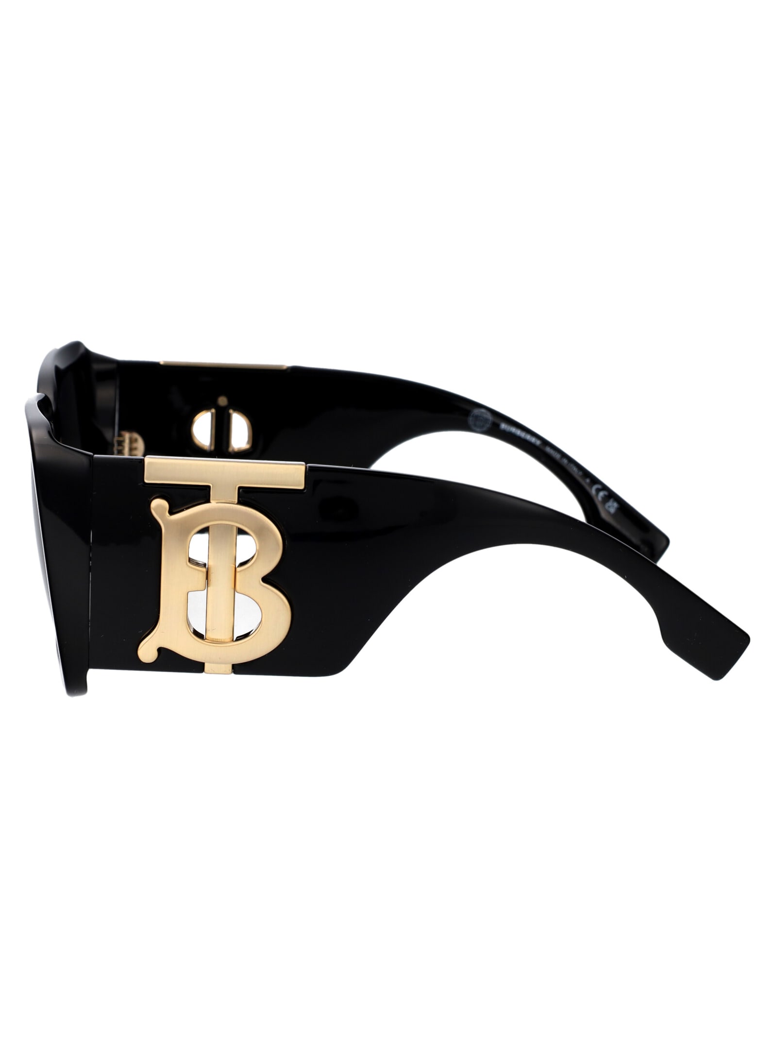 Burberry Eyewear 0be4406u Sunglasses In Black