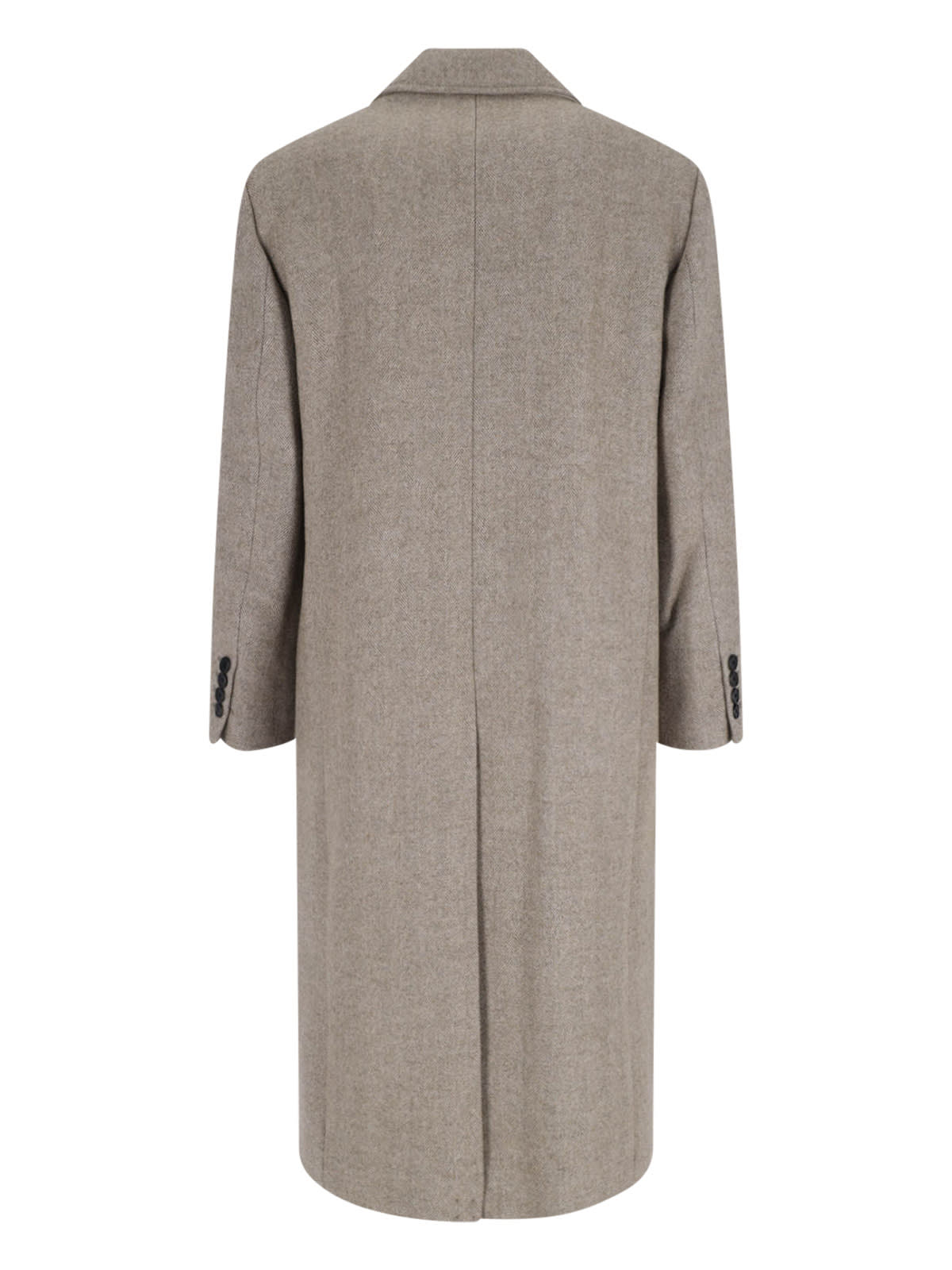Dunst Double-breasted Wool Blend Coat In Gray