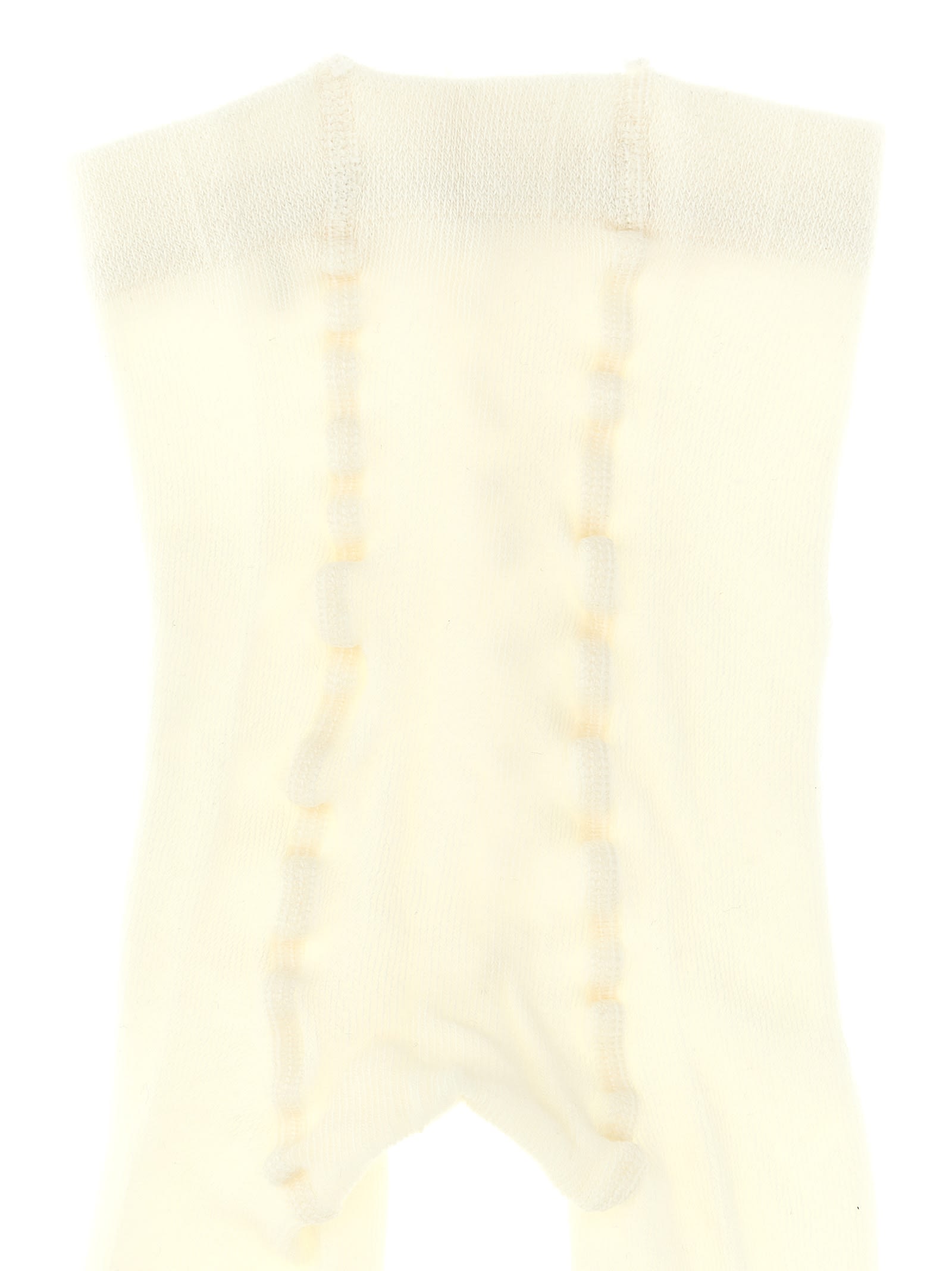Shop Il Gufo Cotton Socks In White