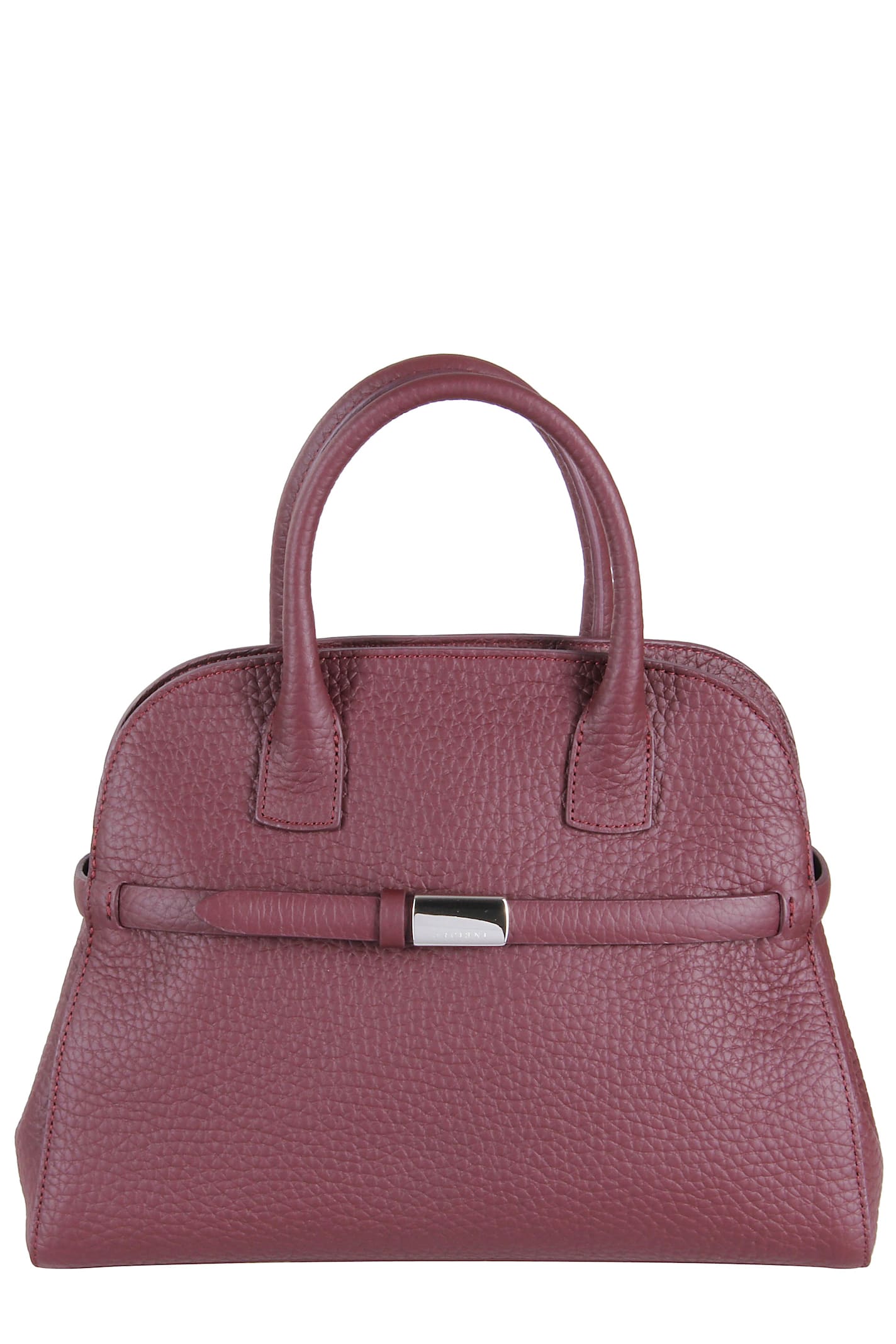 Orciani Borsa A Mano In Burgundy