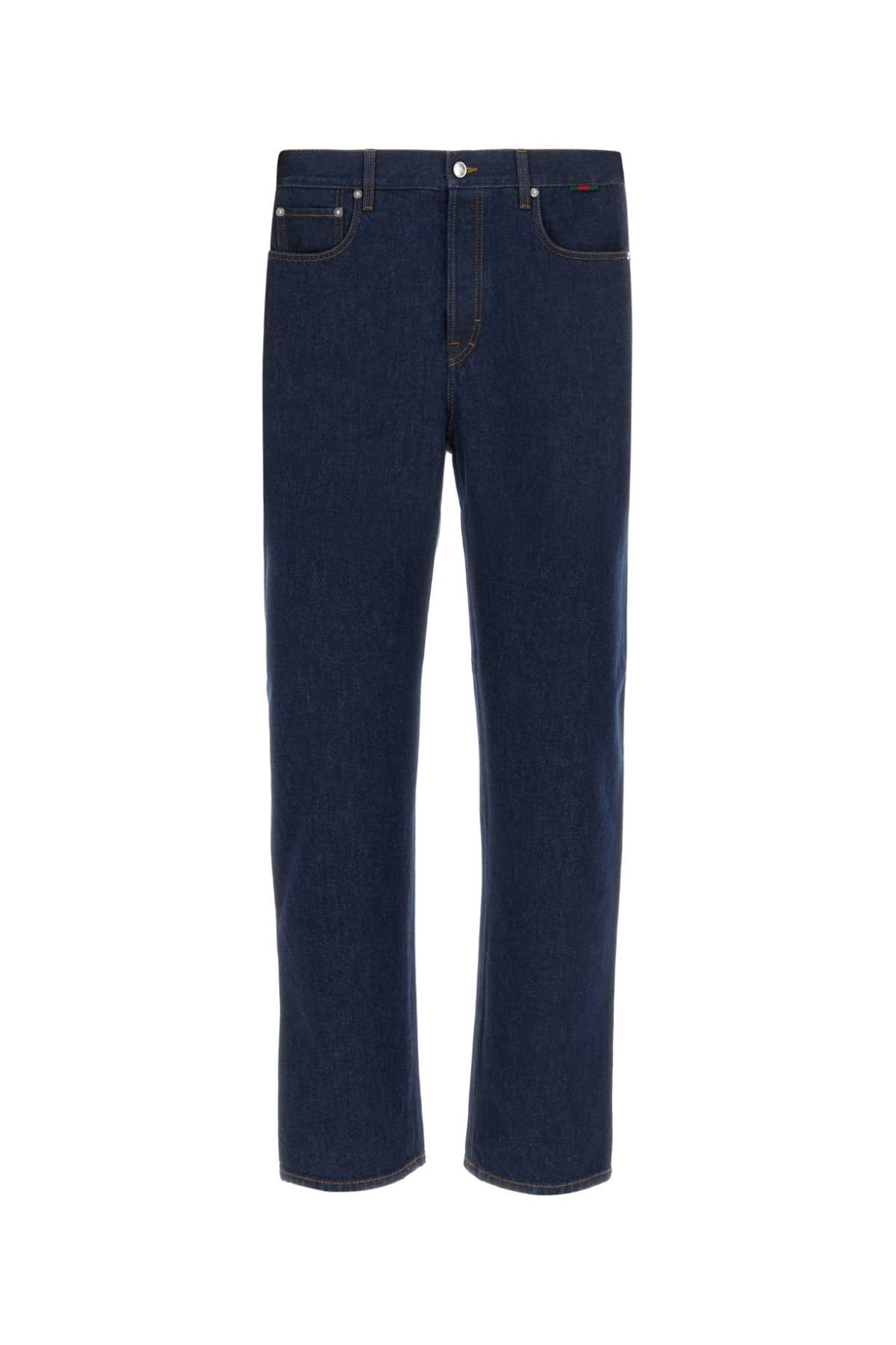 Dark Blue Denim Jeans