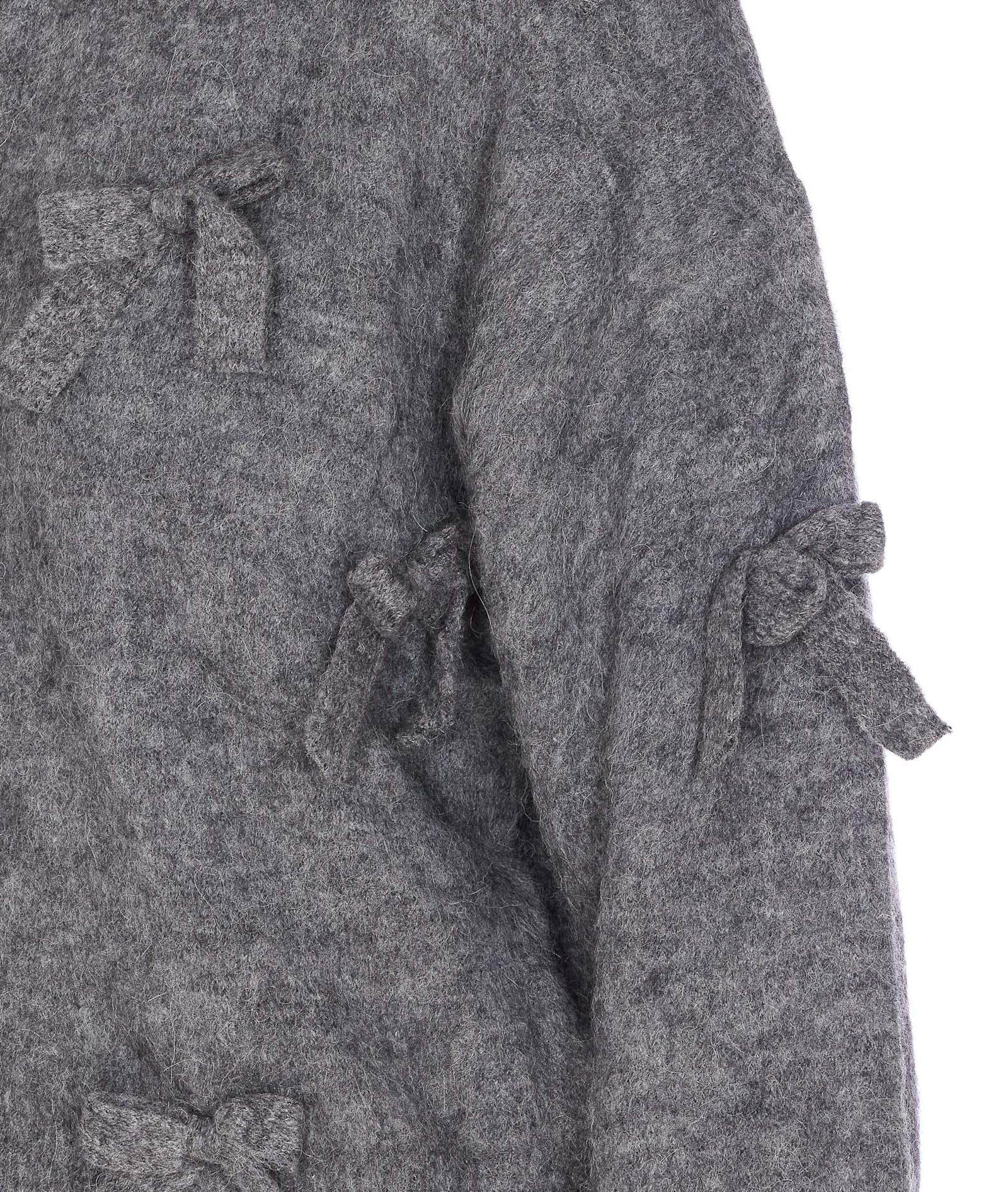 Aniye By Holly Knit Zip-up Casual Jacket In Gray