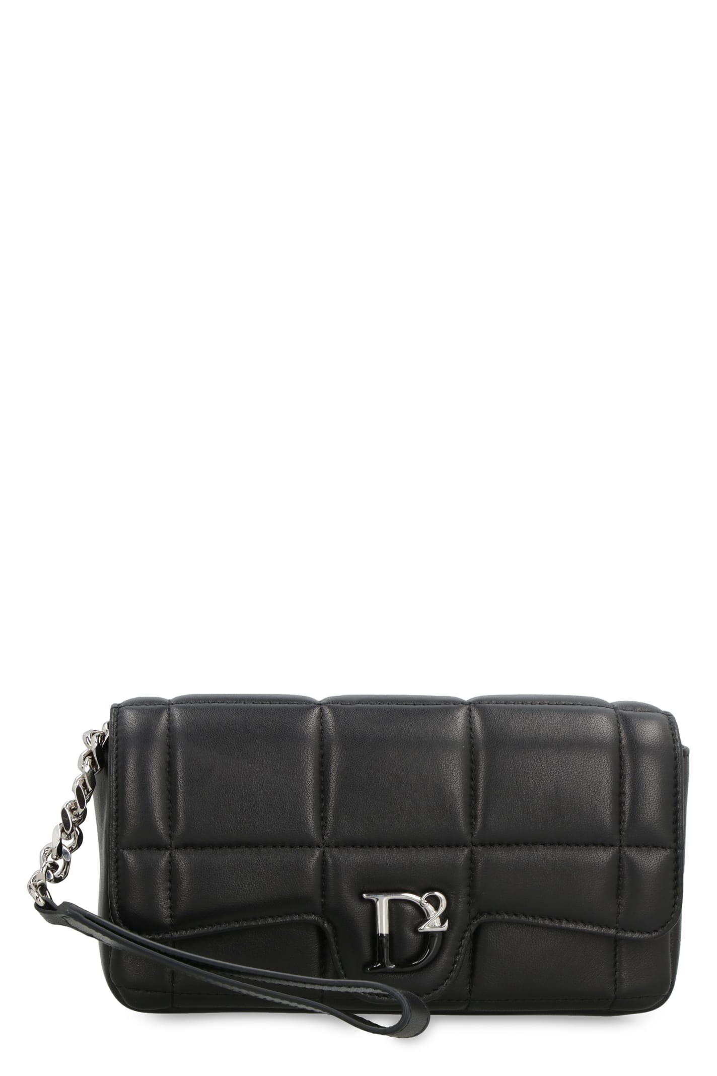 D2 Statement Leather Clutch