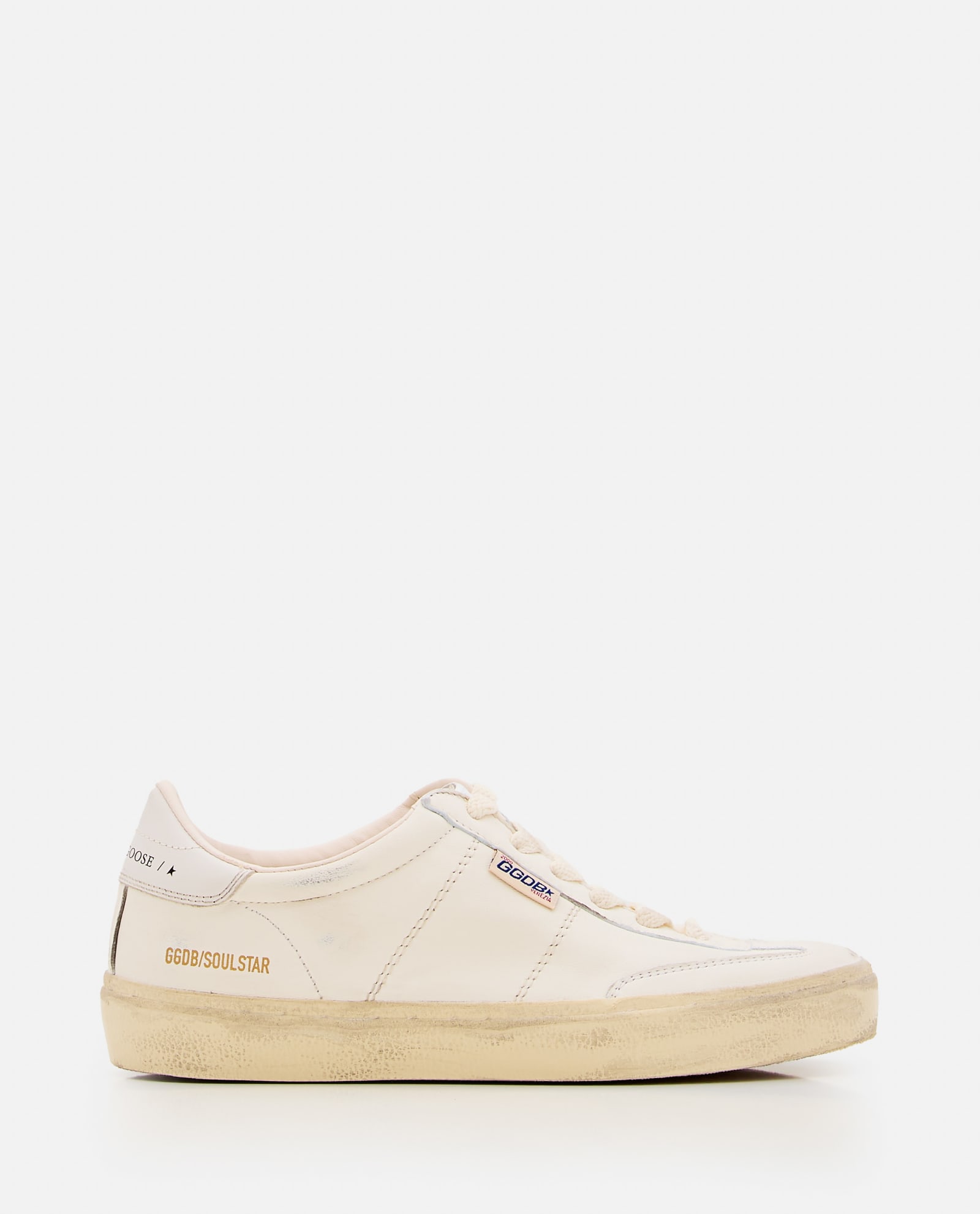 Shop Golden Goose Soul-star Sneakers In White