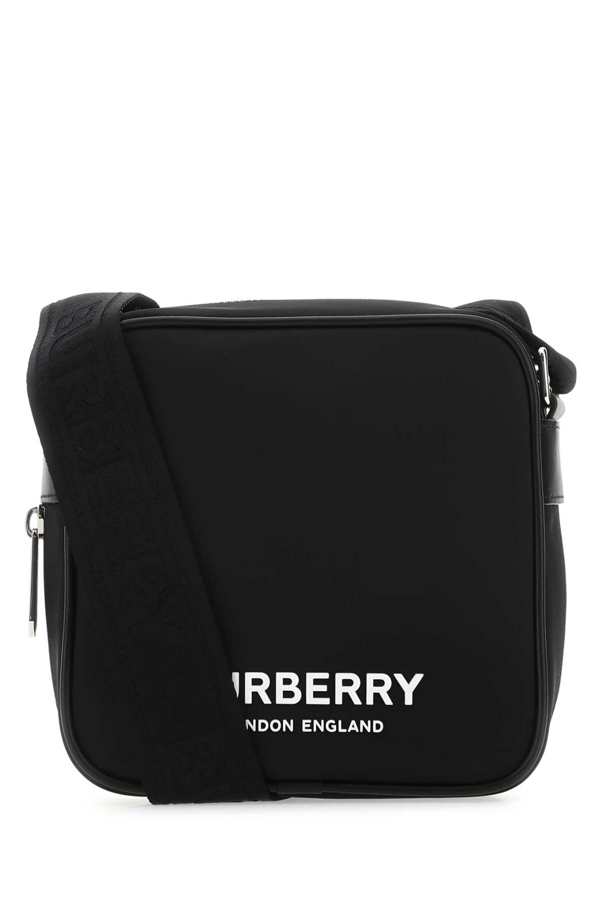 Burberry Black Nylon Paddy Crossbody Bag