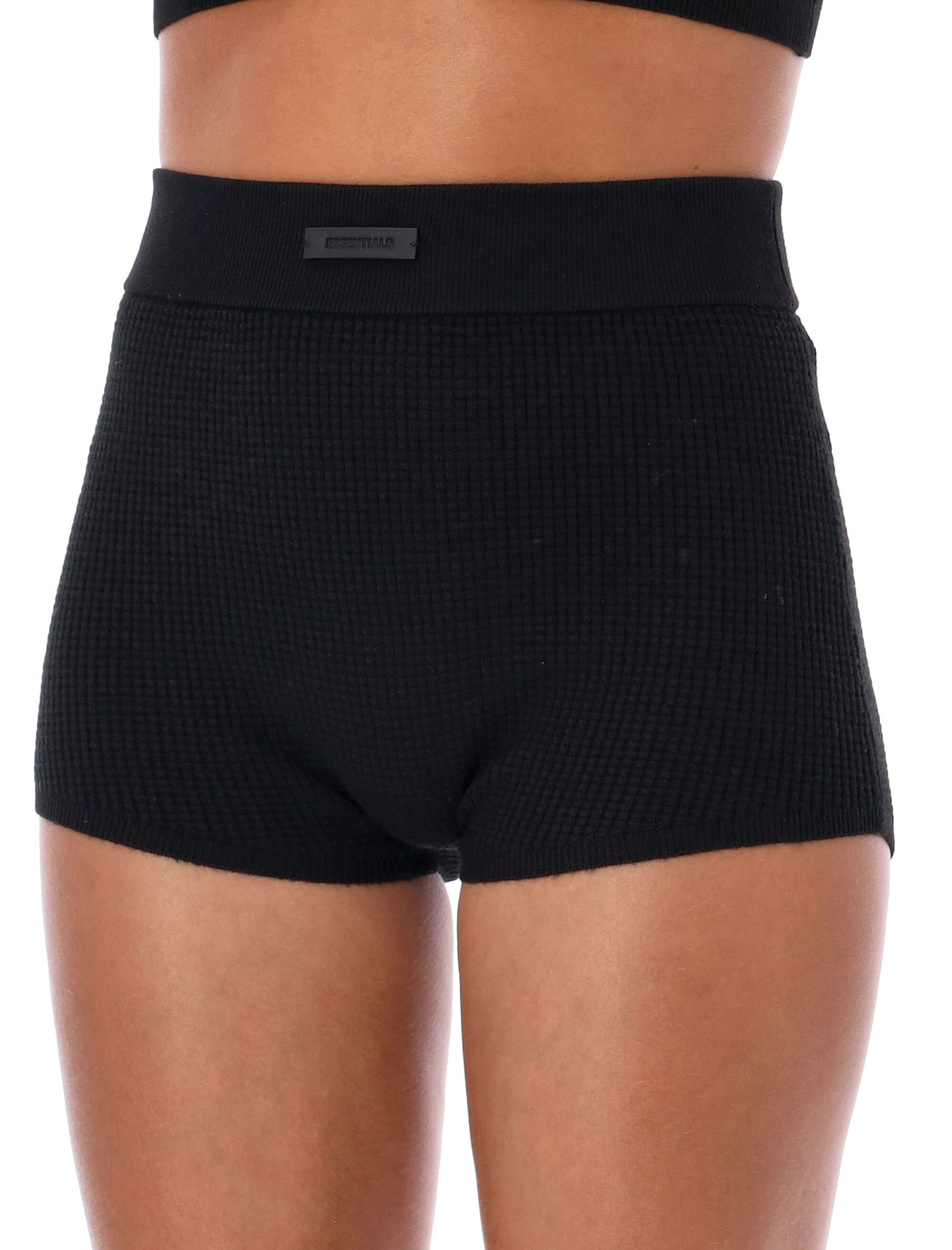 Fear Of God Waffle Boy Short In Black