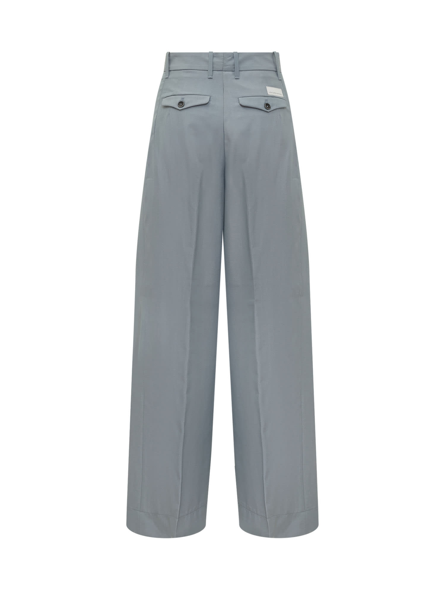 Shop Nine In The Morning Petra Trousers In Sugar