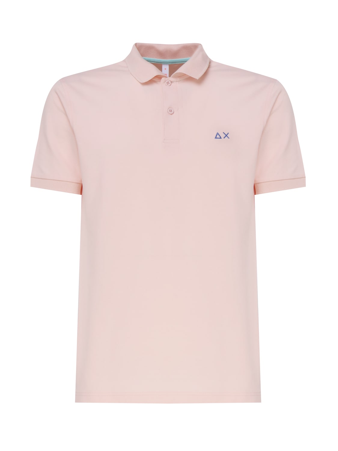 Sun 68 Polo T-shirt In Cotton In Pink