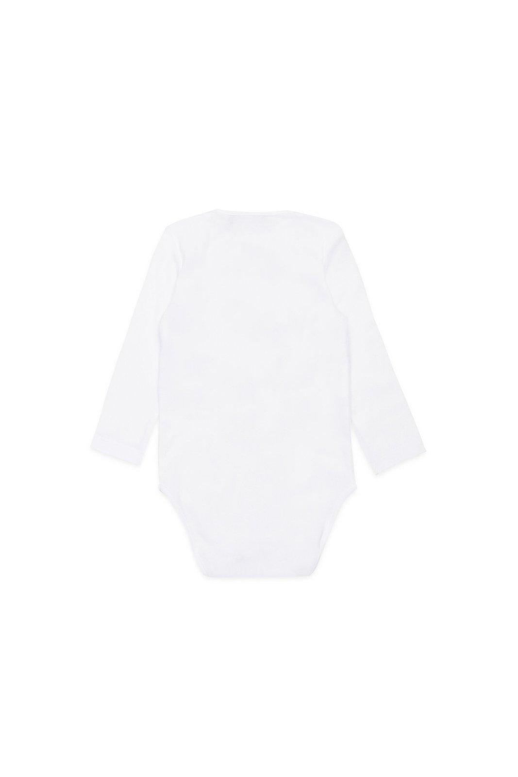 Shop Dsquared2 Logo Printed Babygrow Set In White