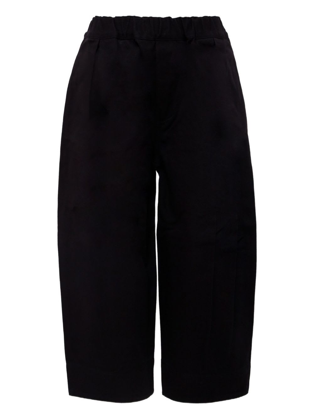 Marni Kids Pants With Elasticated Waist In Black