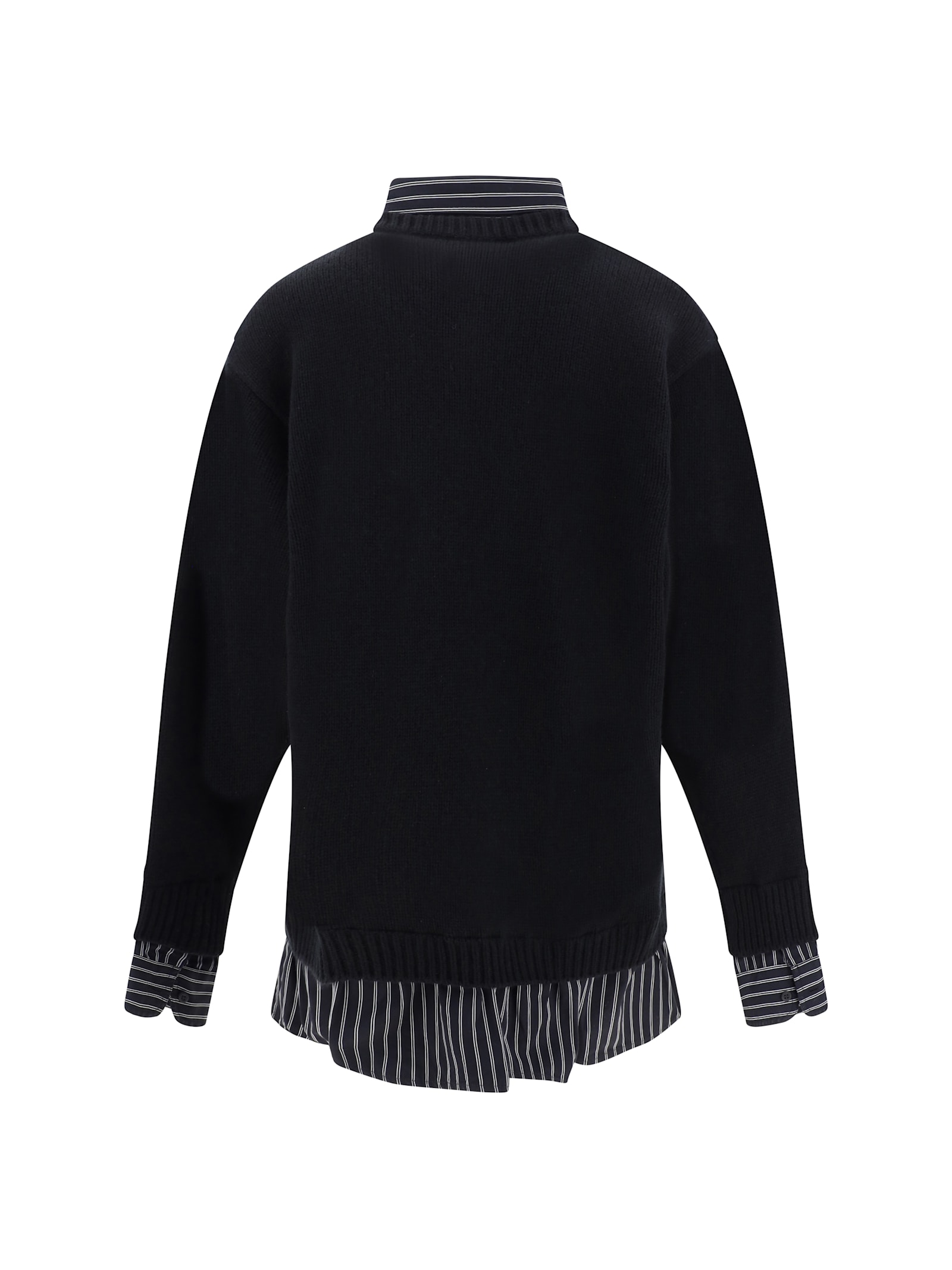 Shop Balenciaga Sweater In Black