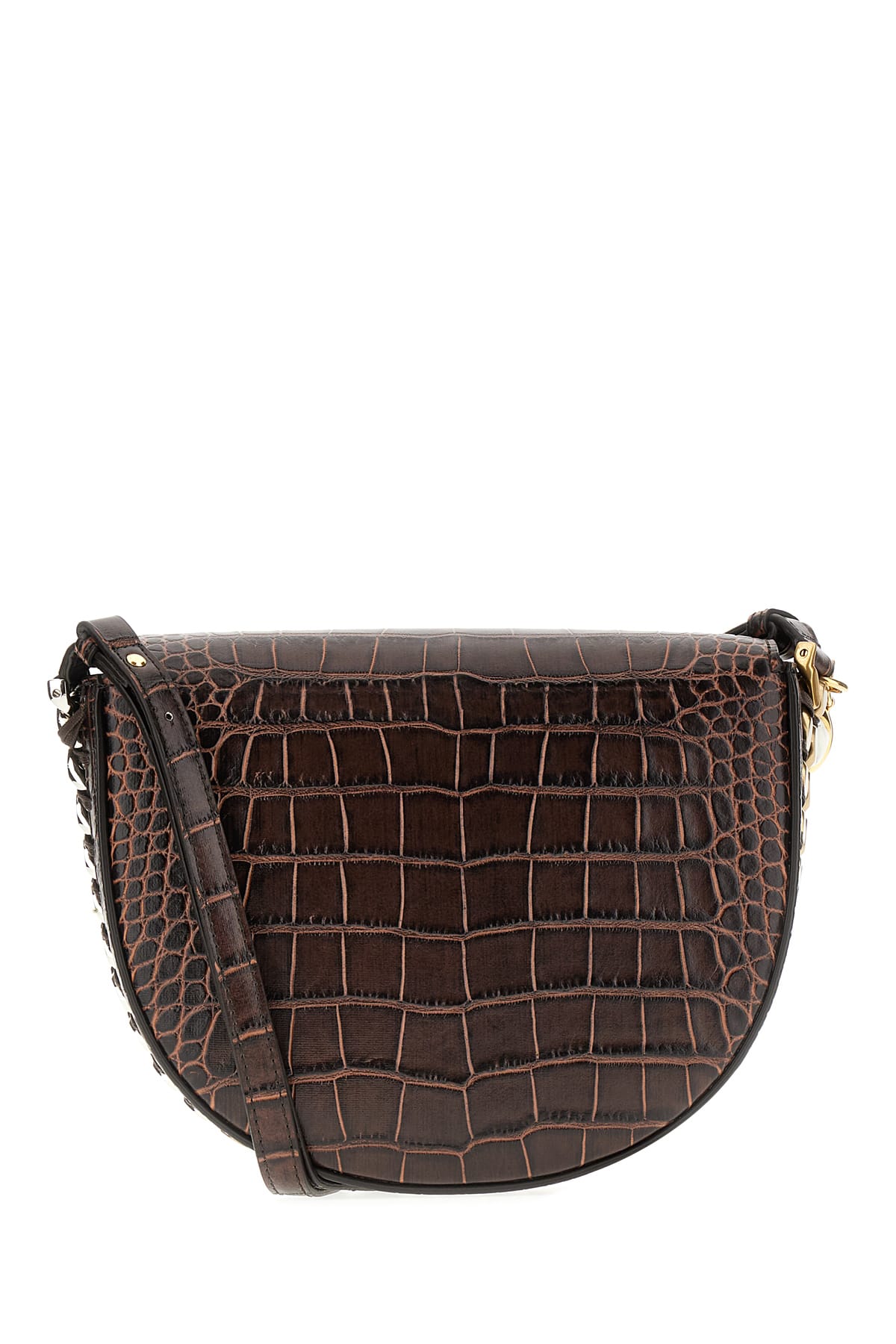 Shop Stella Mccartney Brown Uppeal Frayme Shoulder Bag In 2012