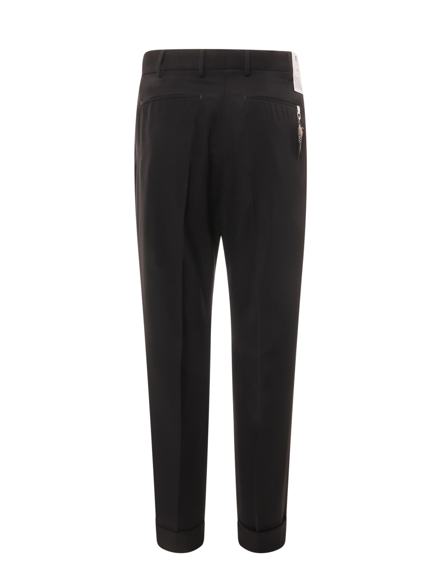 Shop Pt Torino Trouser In Black