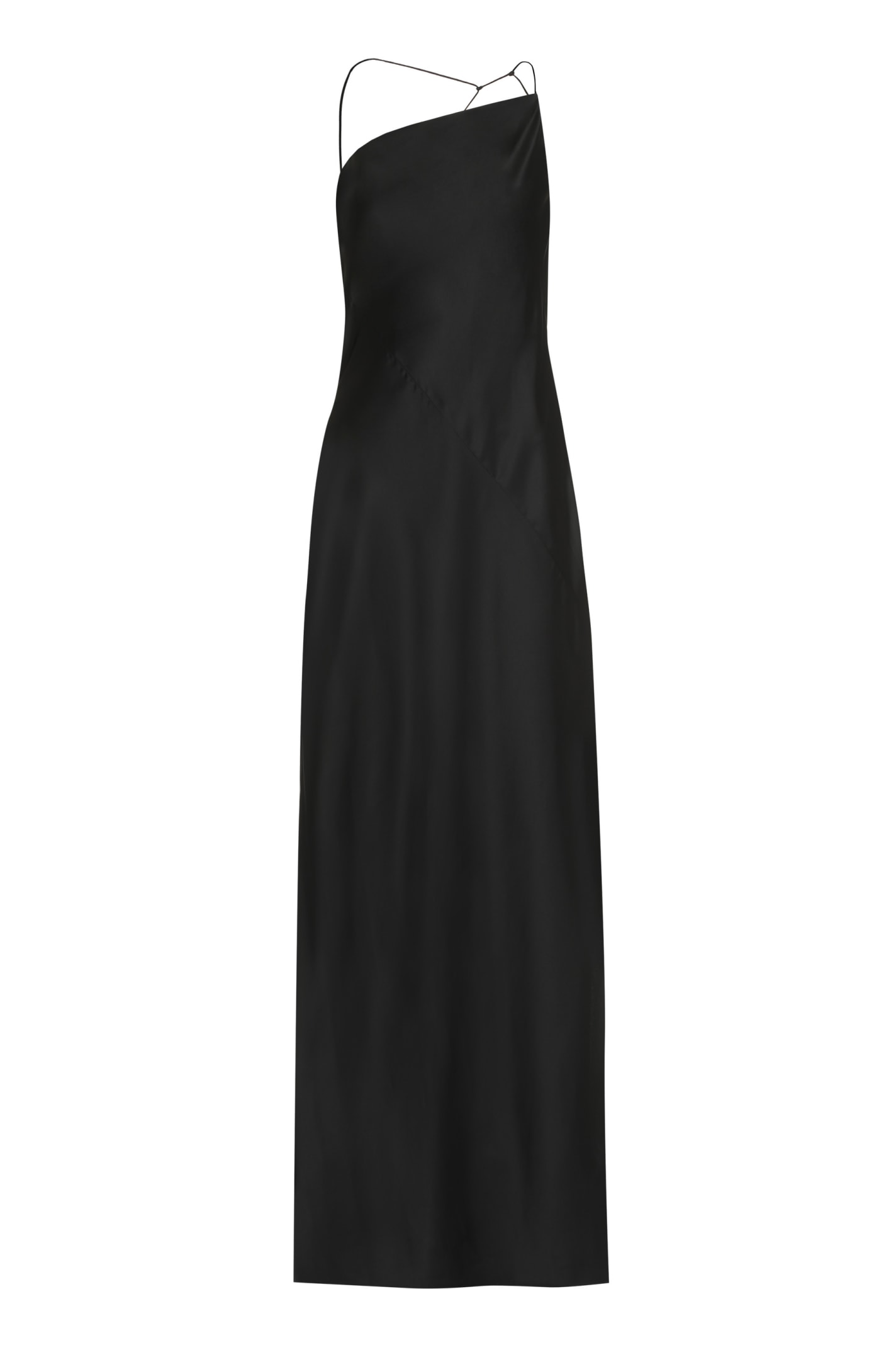 Shop Calvin Klein Crepe Dress In Black