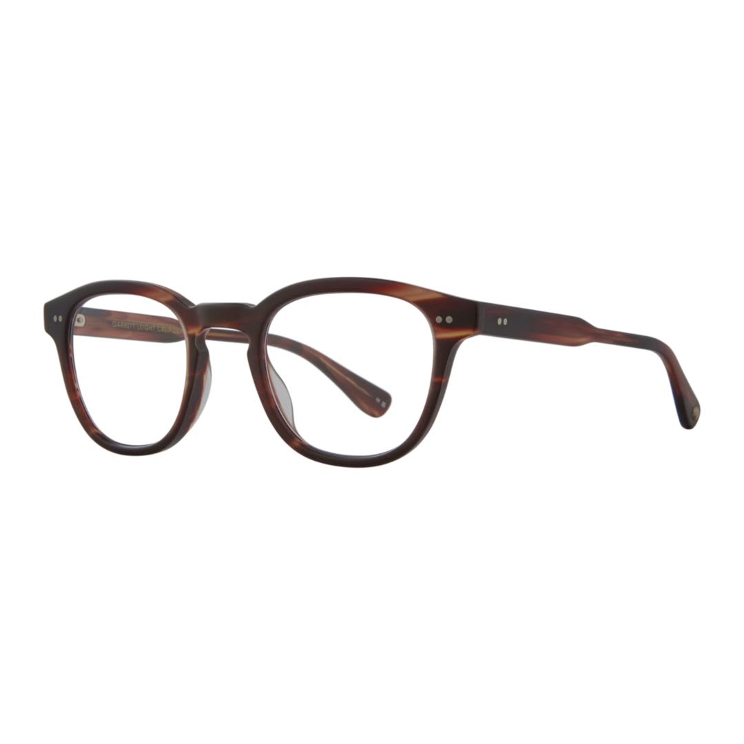 Garrett Leight Evanmatte Redwood Tortoise In Brown