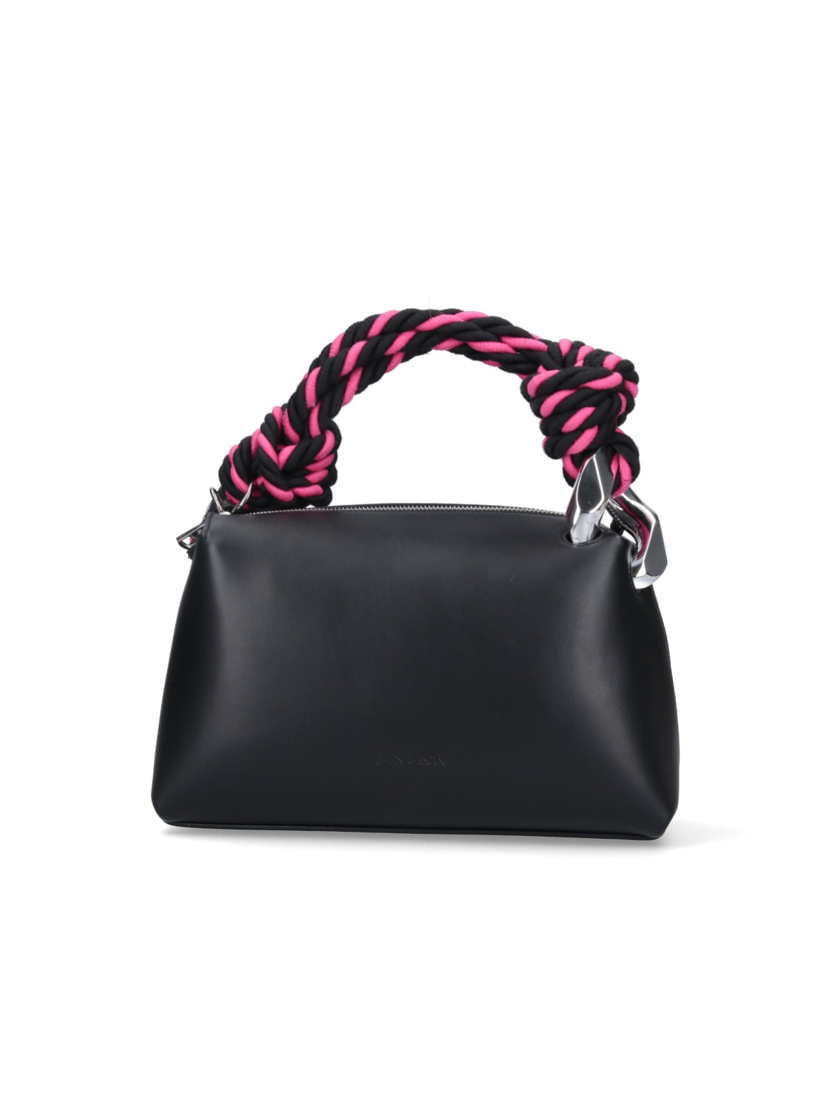 Shop Jw Anderson Corner Handbag In Black