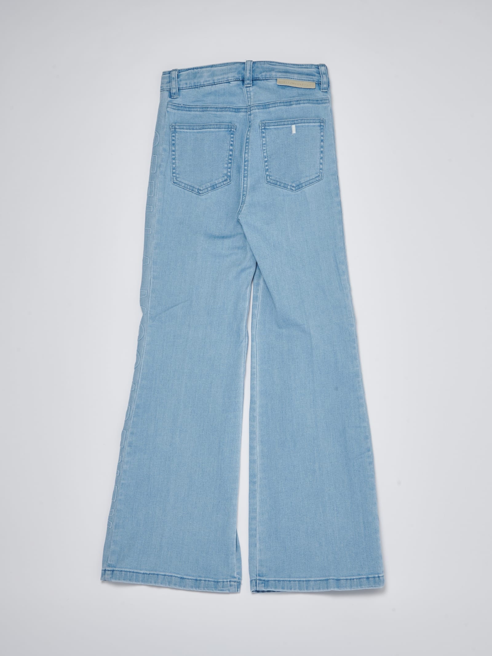 Shop Stella Mccartney Jeans Jeans In Denim Chiaro