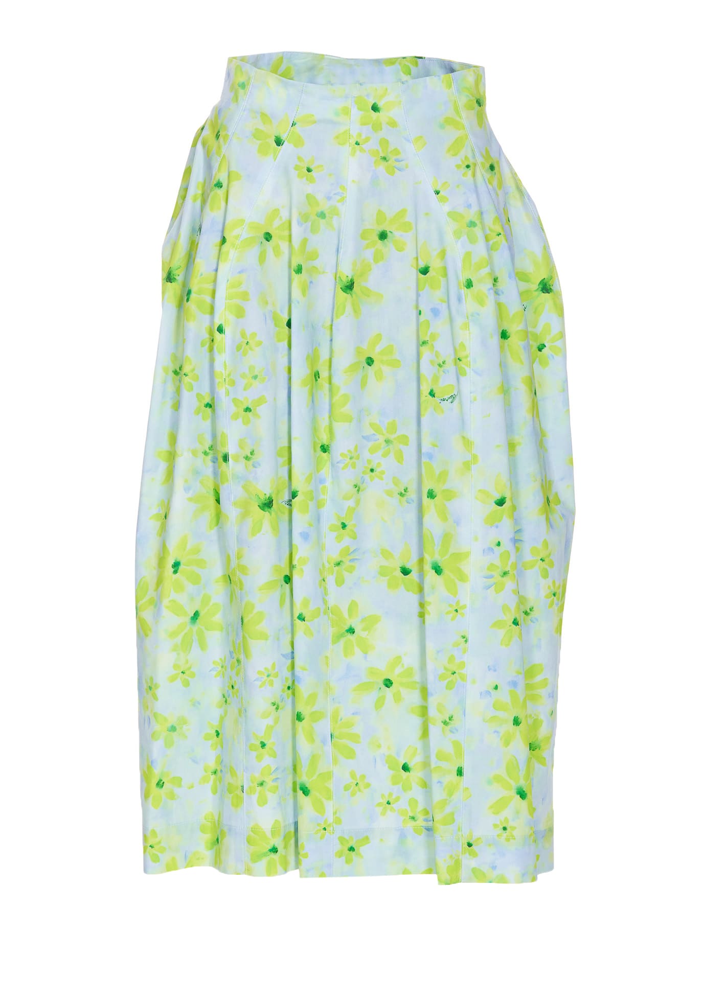Shop Marni Skirt In Green
