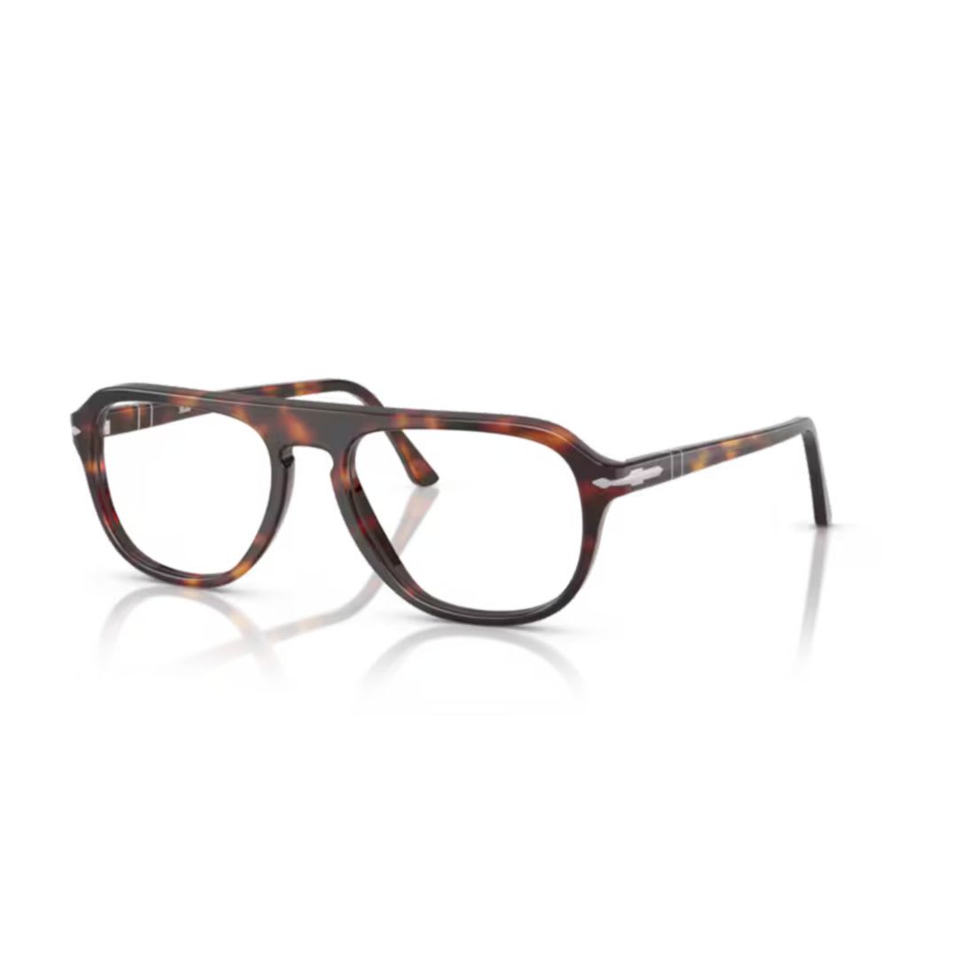 Persol Pilot-frame Glasses In Brown