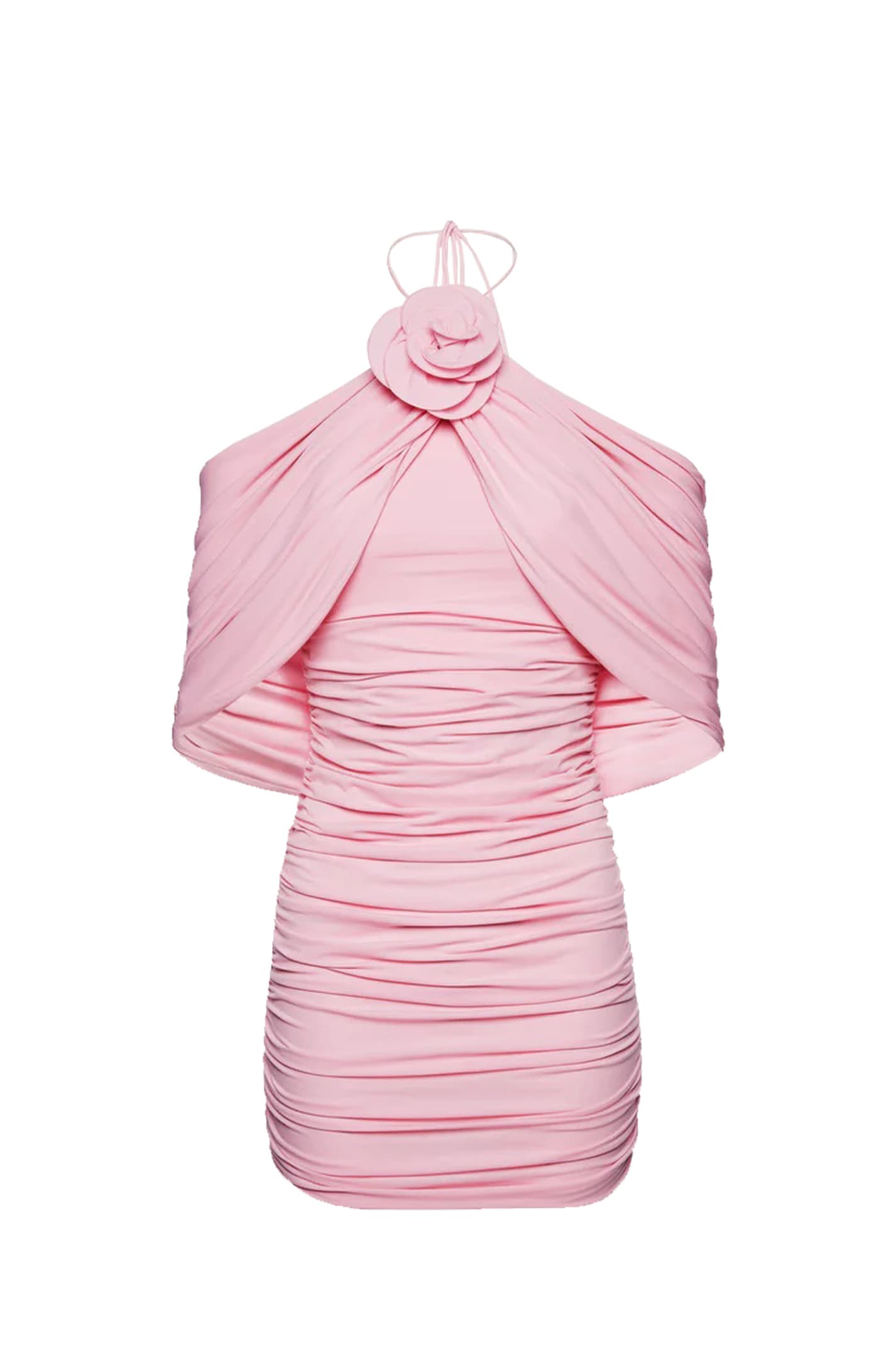 Shop Magda Butrym Dress In Pink