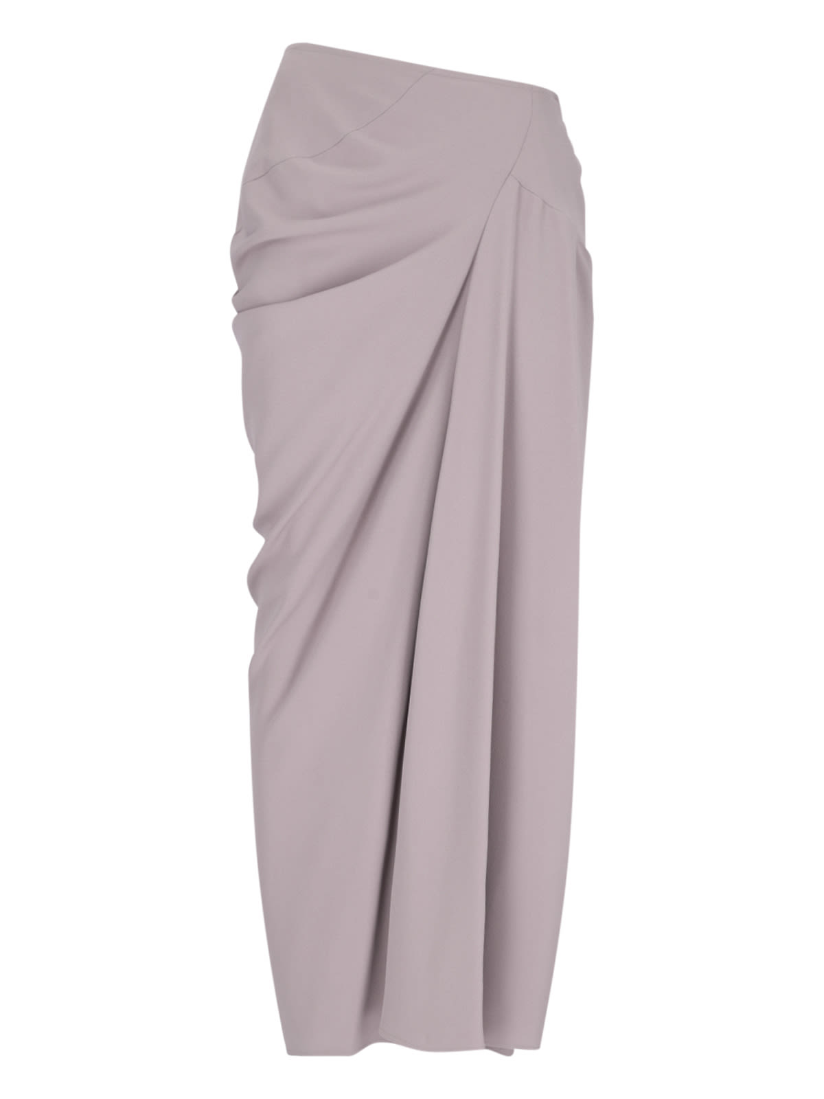 Draped Maxi Skirt