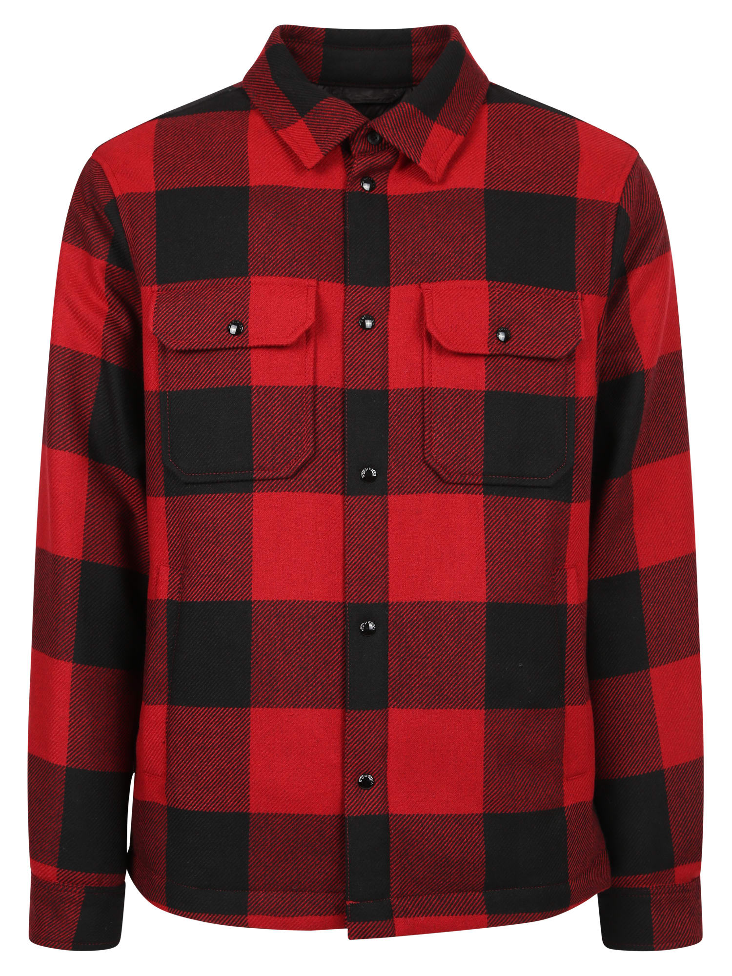 Woolrich Giub Over Shirt Check Ner-ros