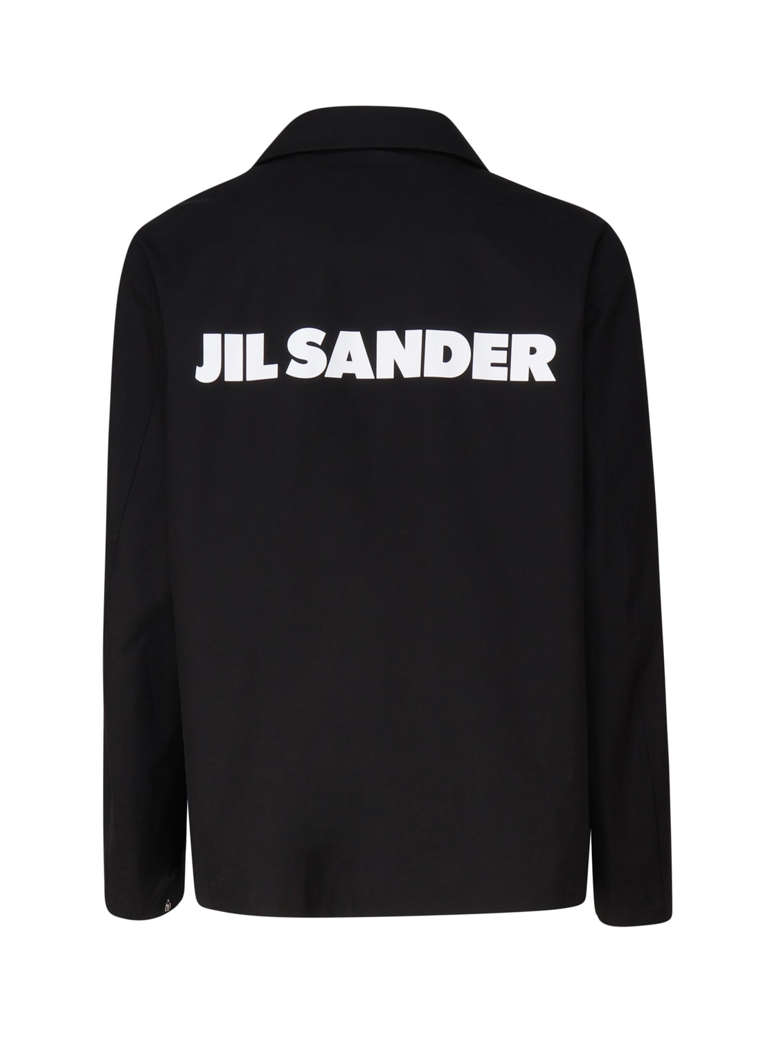 Shop Jil Sander Jacket With Logo In Black