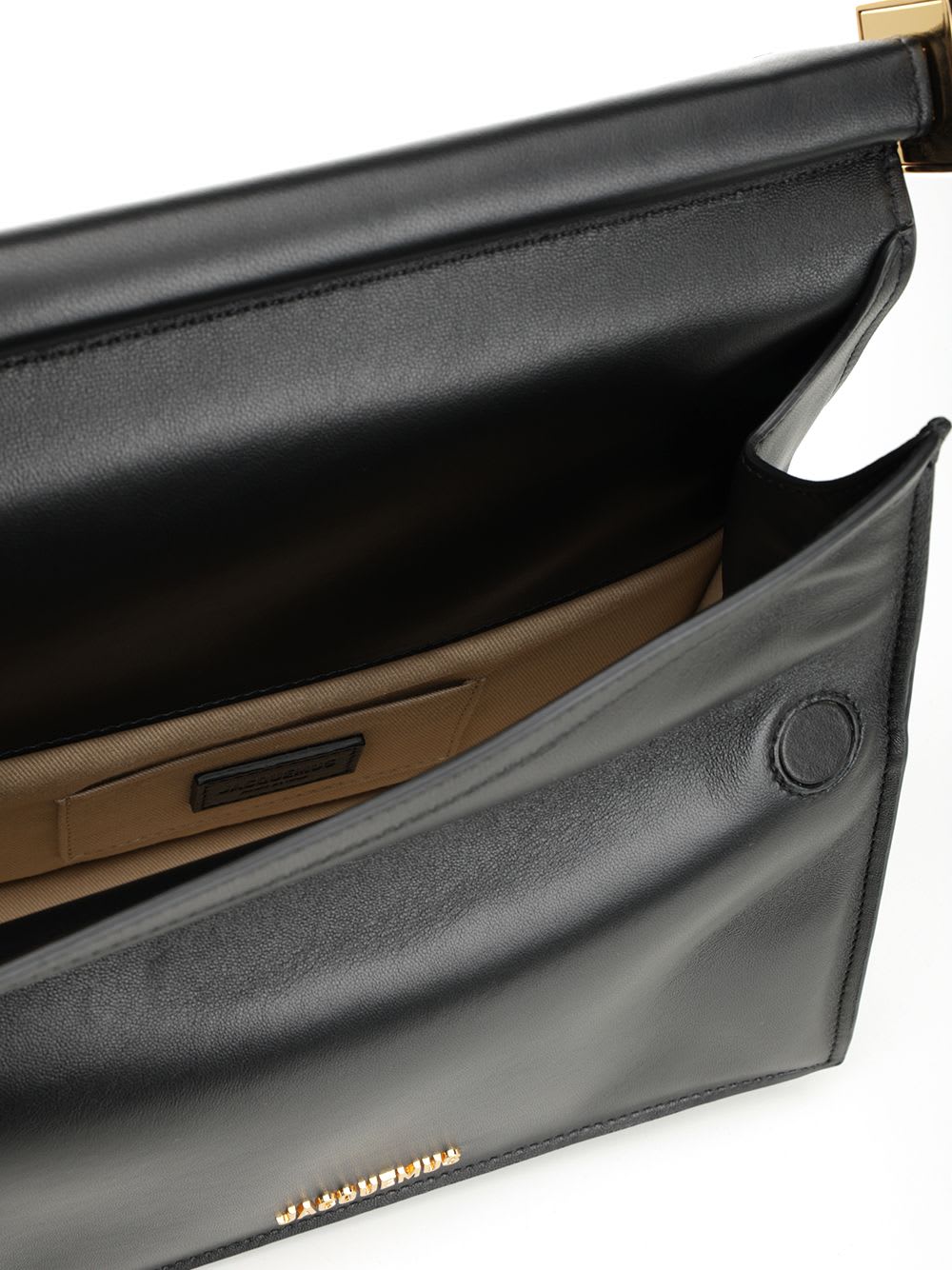 Jacquemus Rond Handbags Black In Black