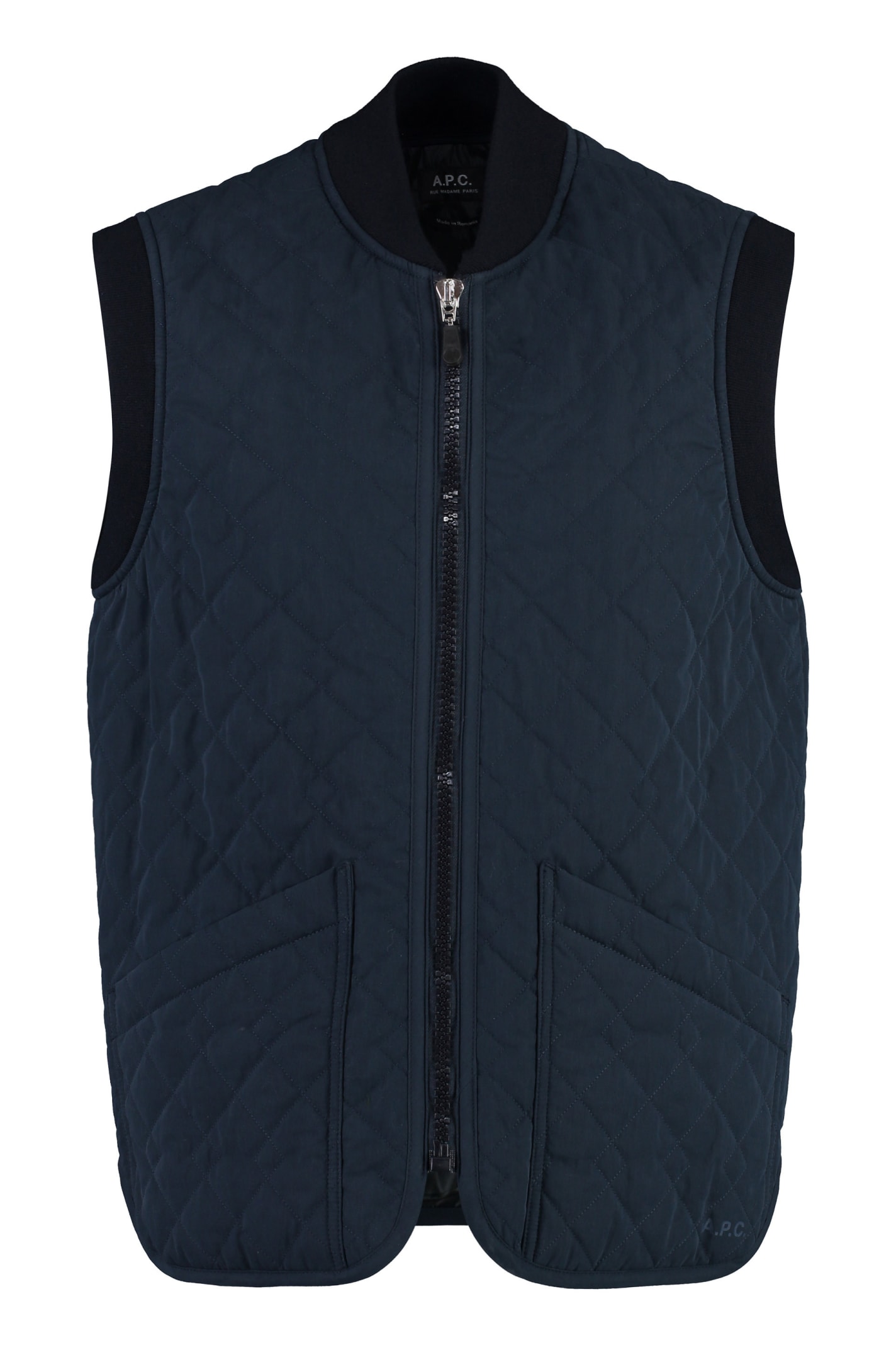 APC SILAS QUILTED waistcoat