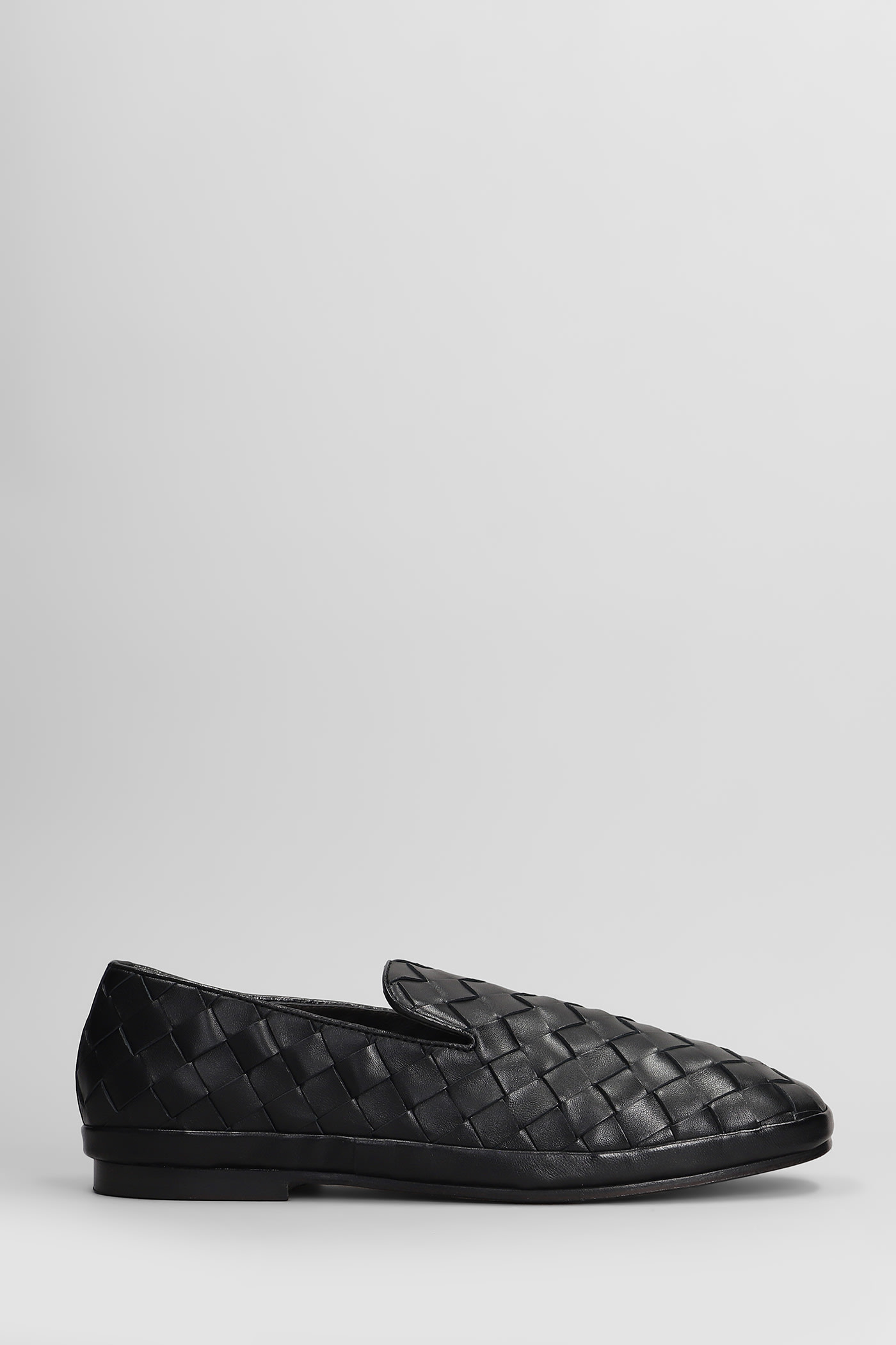 Loafers In Black Leather