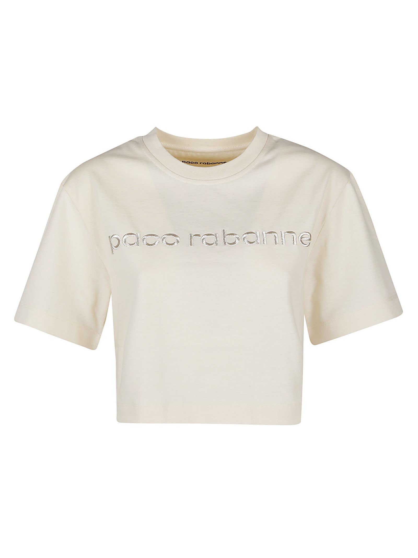 Paco Rabanne T-shirt In Nude