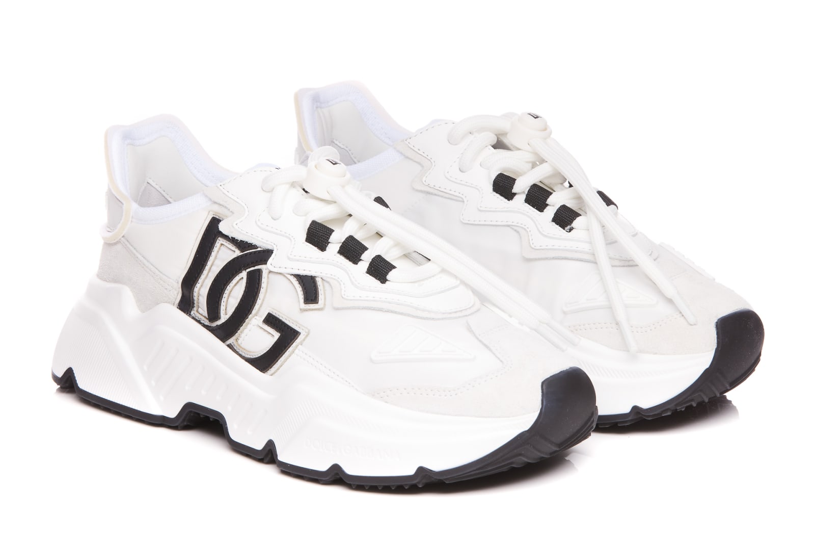 Shop Dolce & Gabbana Daymaster Sneakers In White