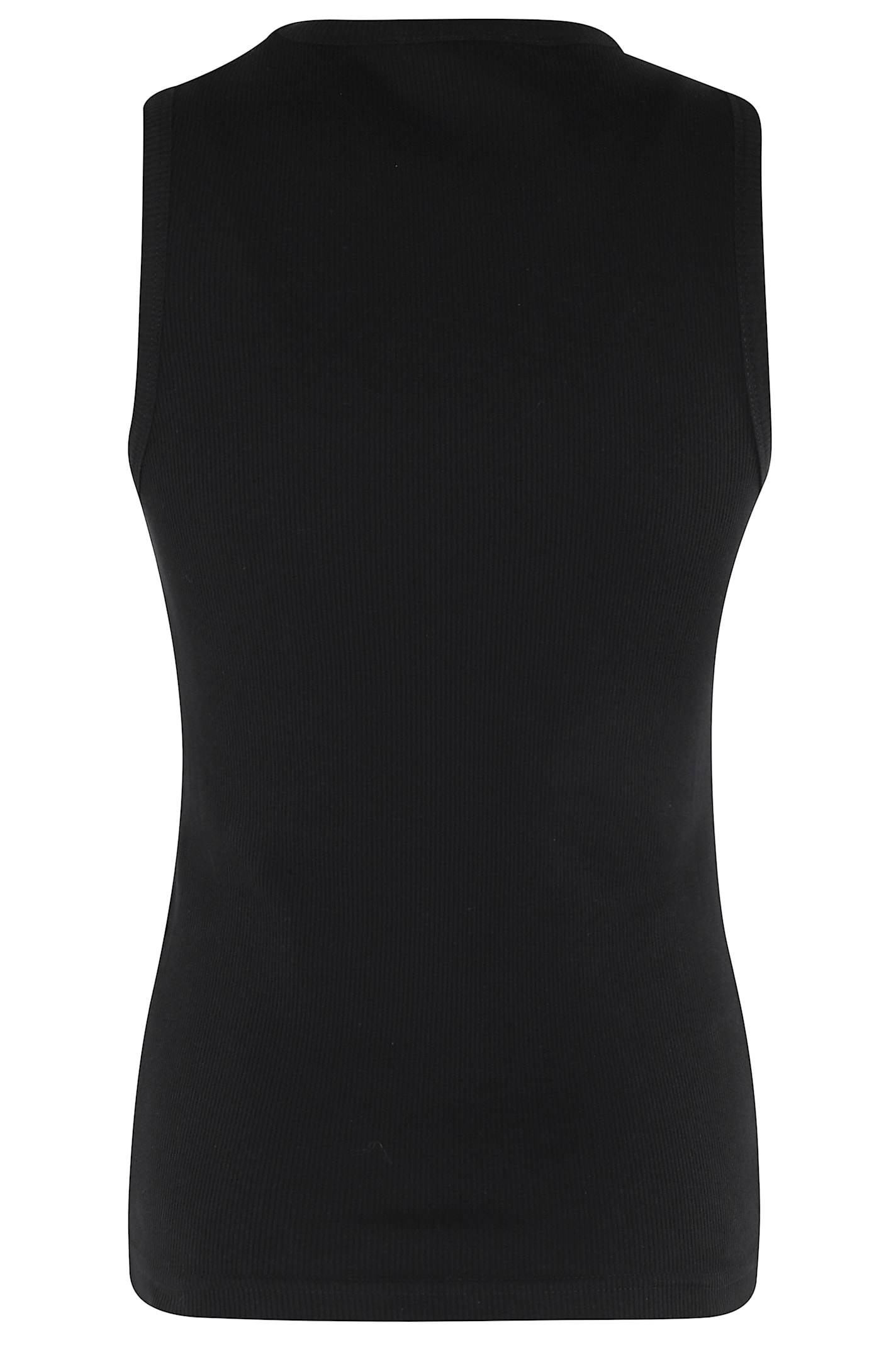 Jw Anderson Anchor Embroidery Vest In Black