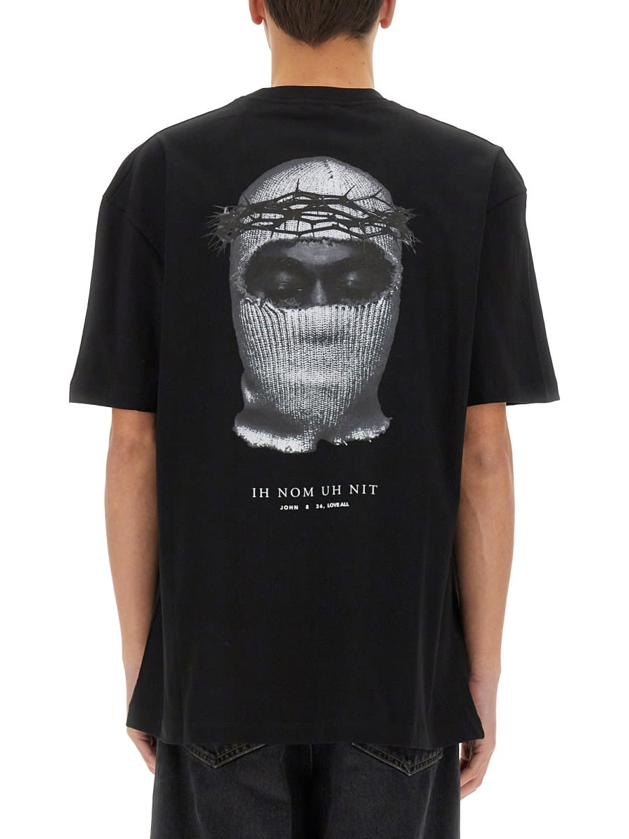 Ih Nom Uh Nit Mask Authentic T-shirt In Black