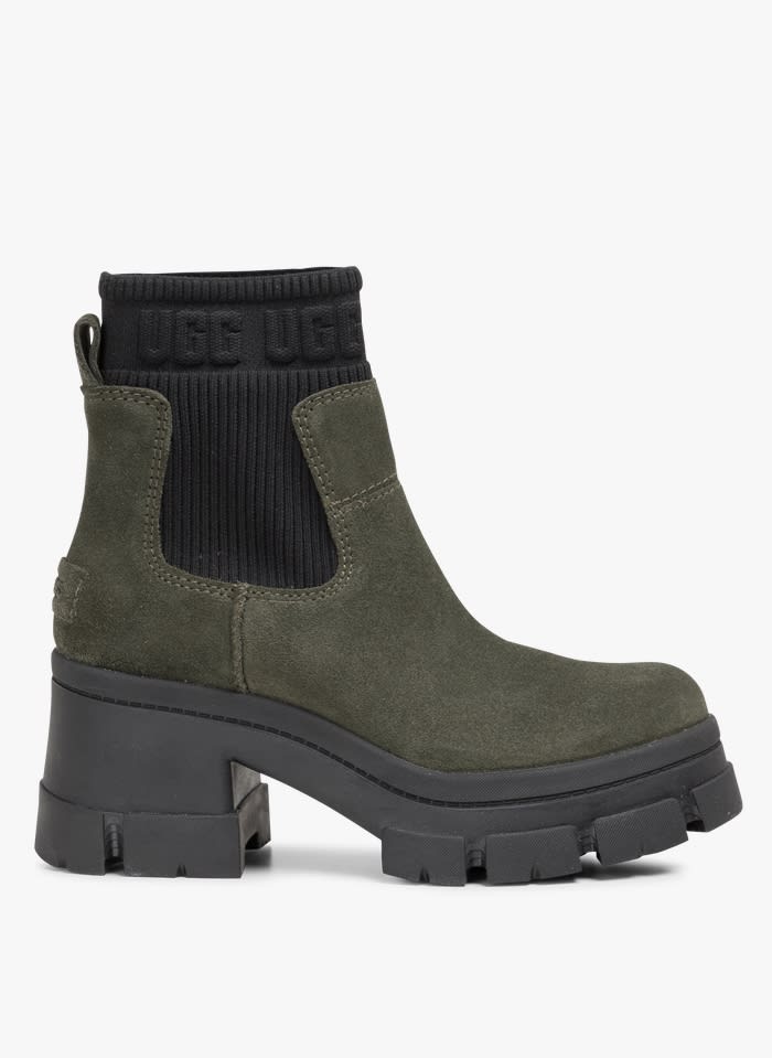 Ugg Brooklyn Platform Chelsea Boot In Forest Night