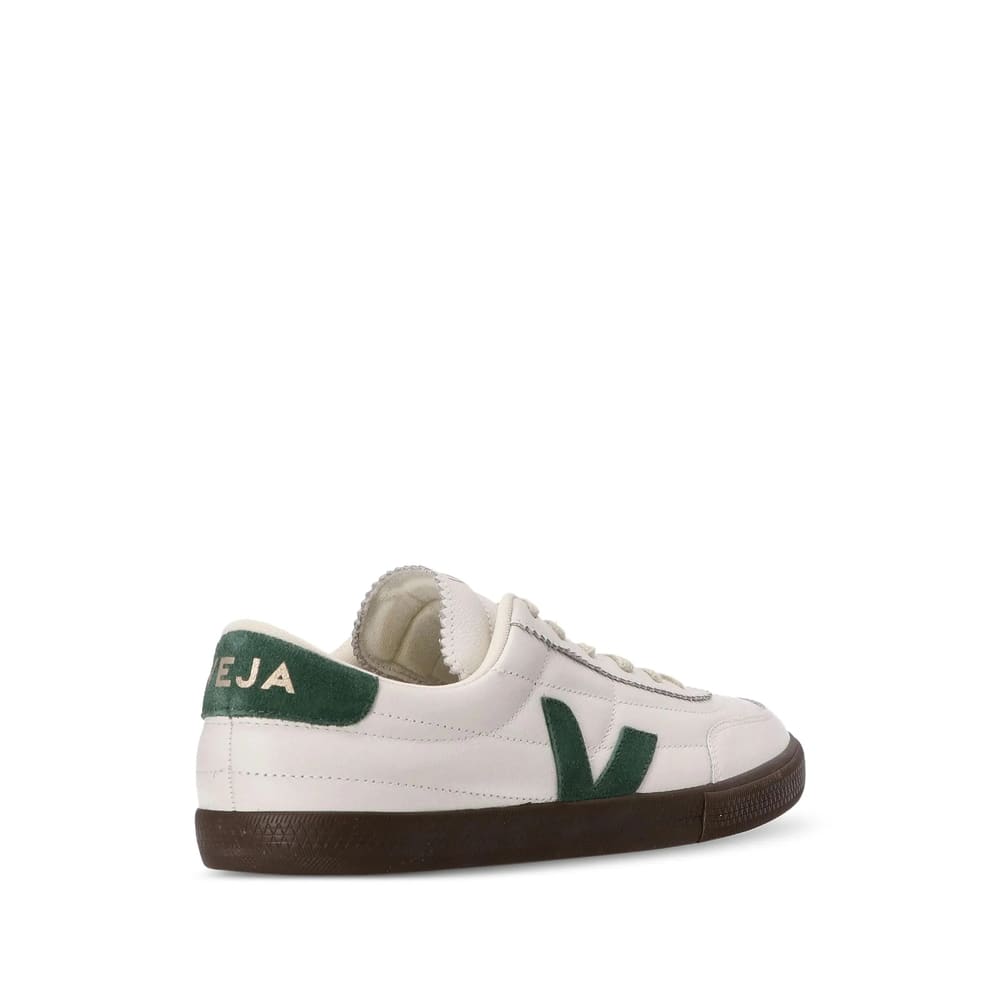 Veja Multicolour Leather Suede Sneaker In White