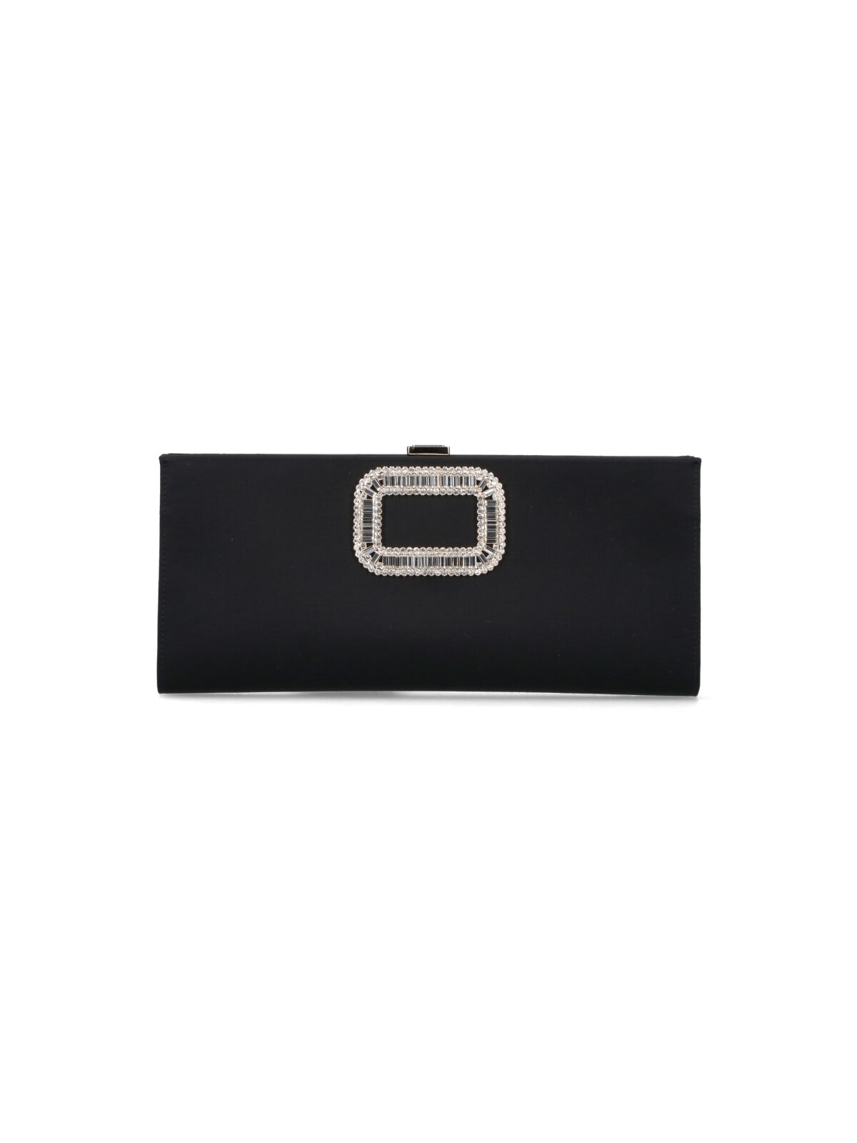 Roger Vivier Pilgrim Pouch In Black