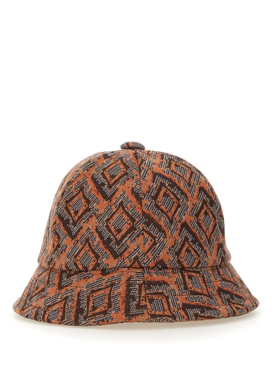 Shop Needles Hat With Print In Orange