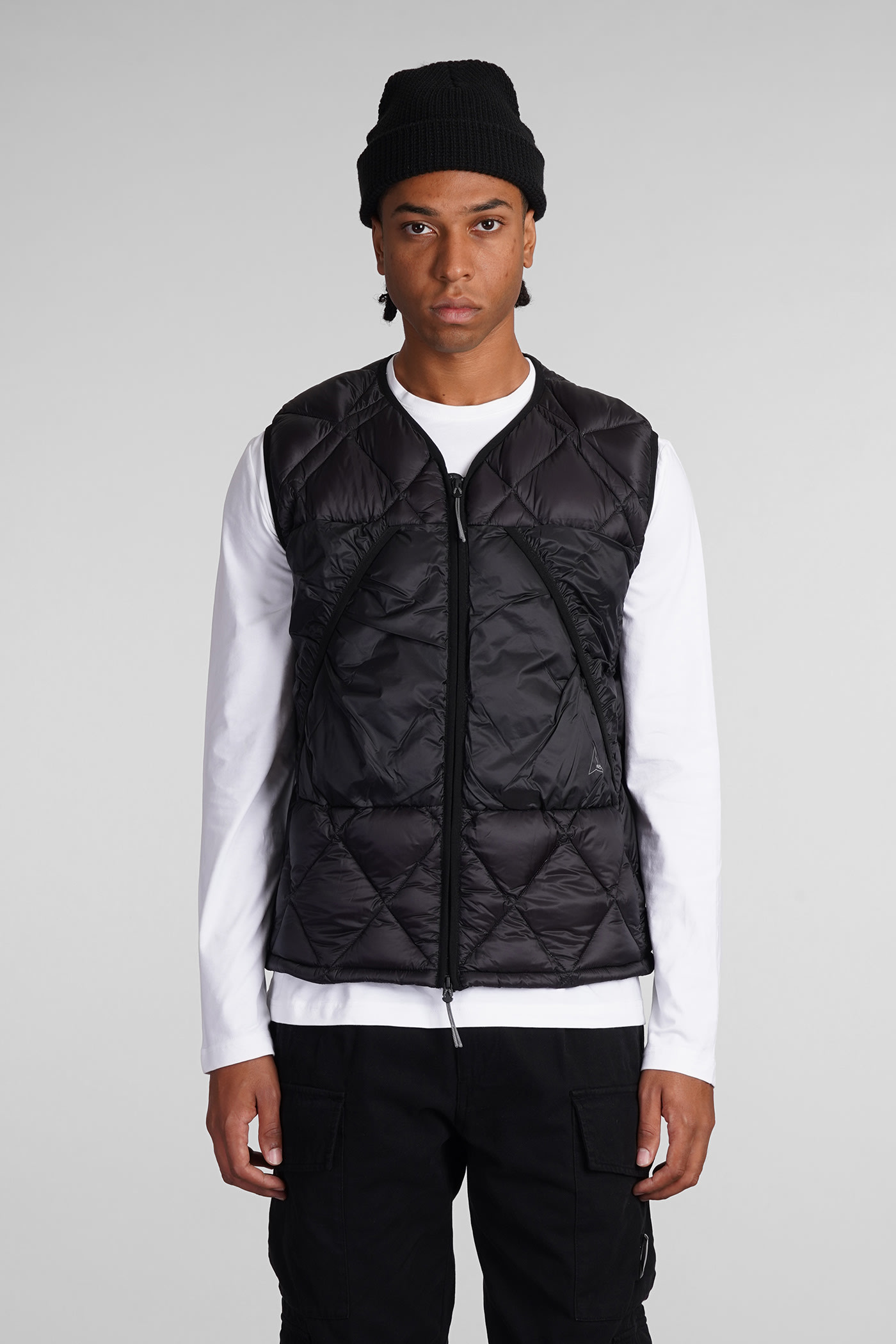 Shop Roa Vest In Black Polyamide