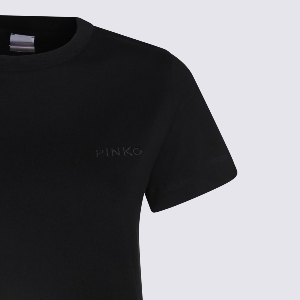 Pinko Bussolotto T-shirt Jersey In Black