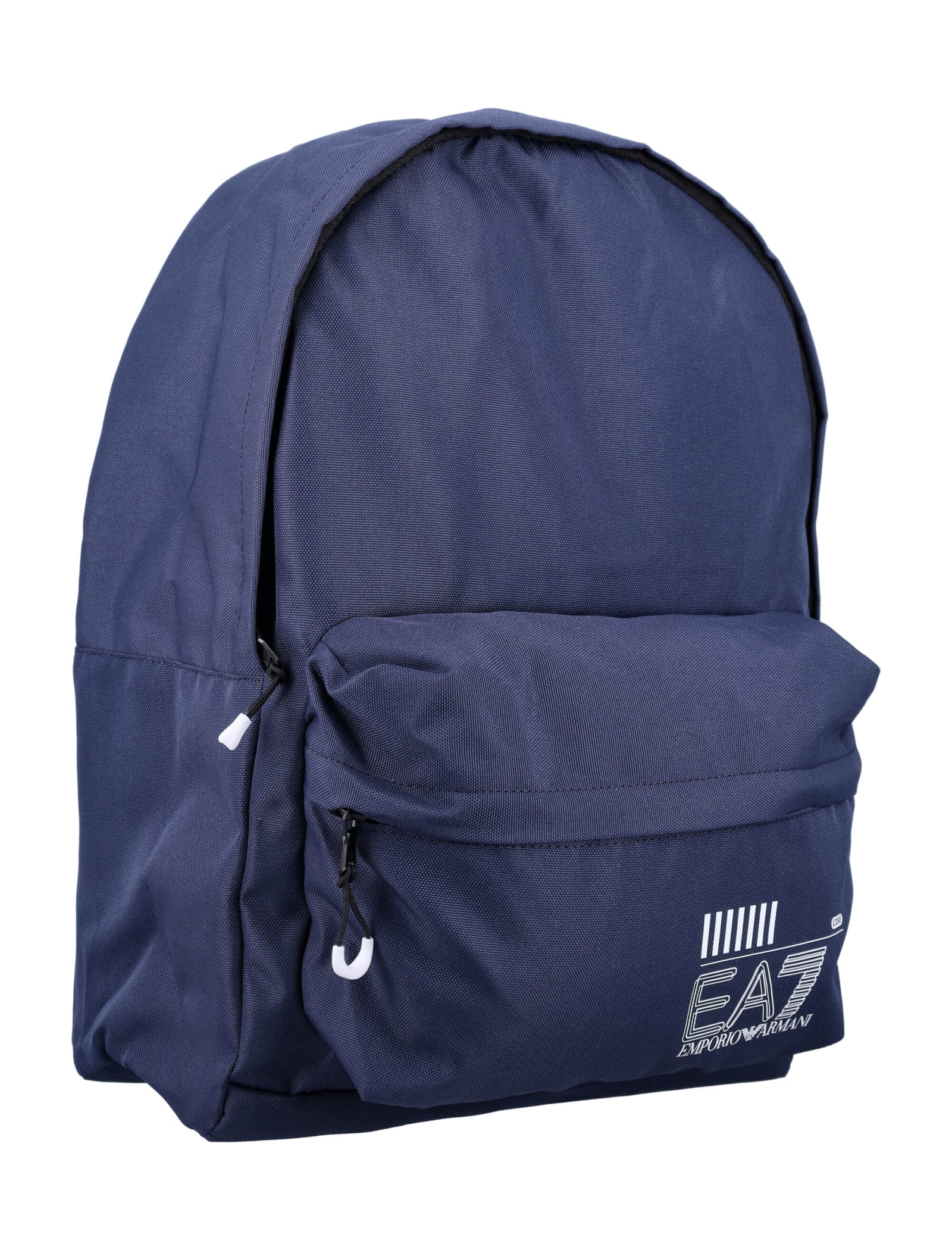 Shop Ea7 Backpack With Logo In Navy