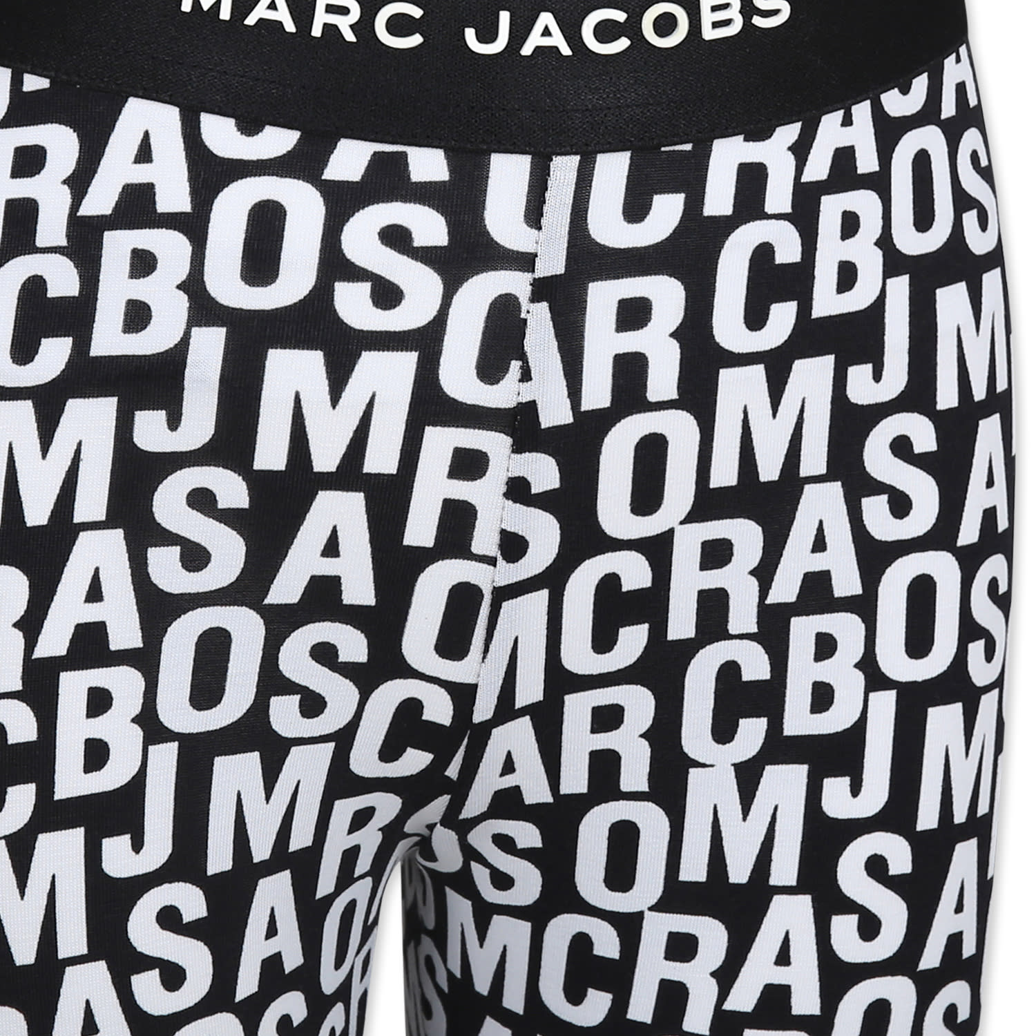 Marc Jacobs All-over Logo Leggings In Black
