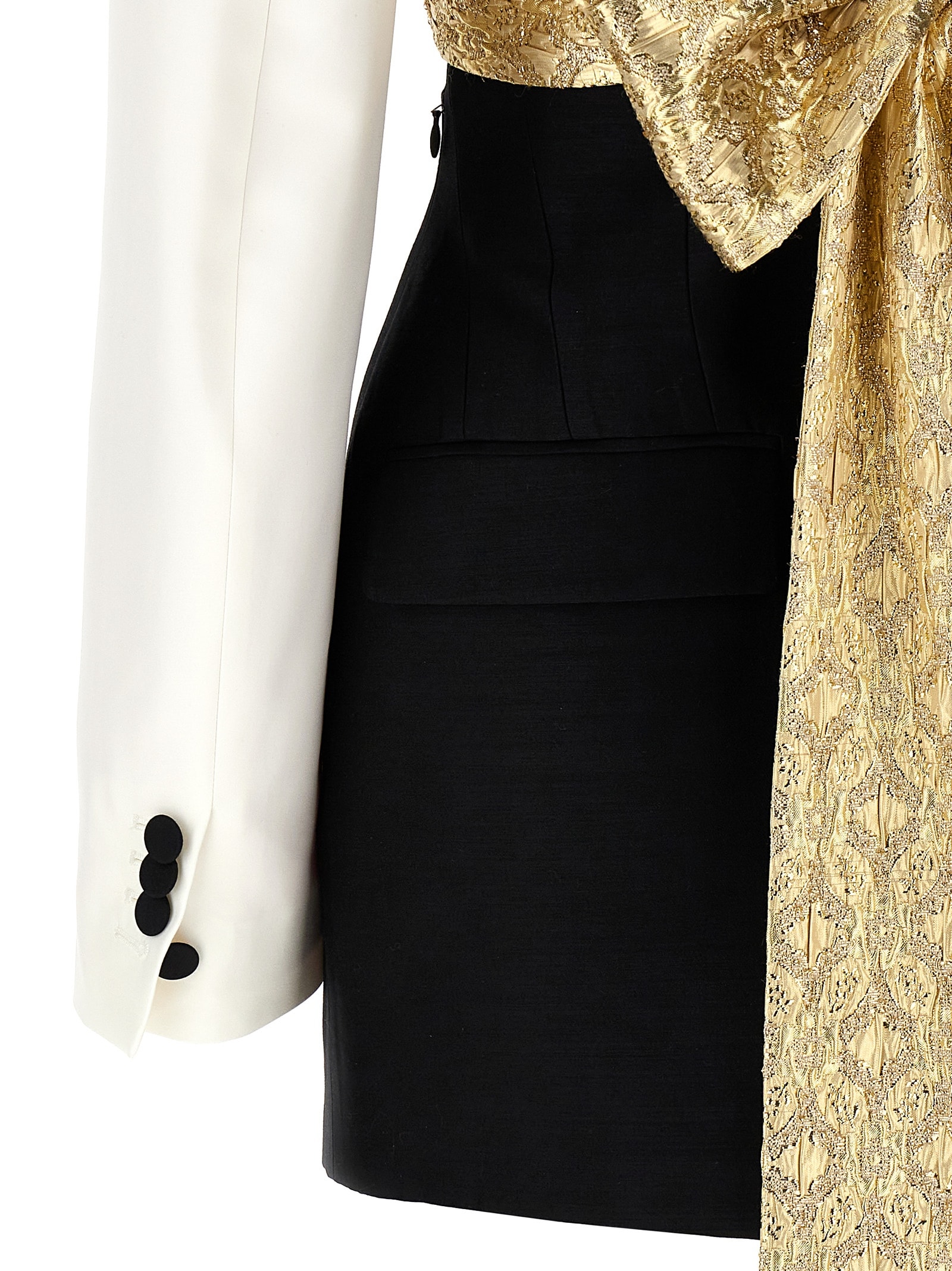 Dsquared2 Statement Dean Jacket Dress Dresses In Multicolor